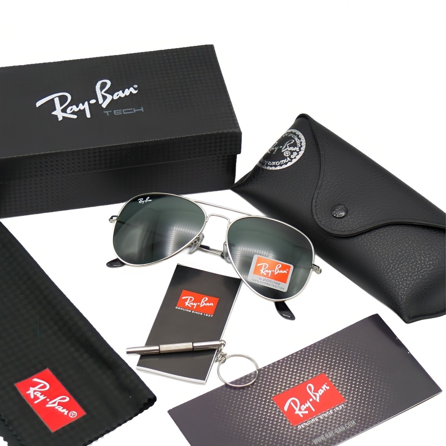 عینک آفتابی AVIATOR زنانهمردانه RAYBAN 3025