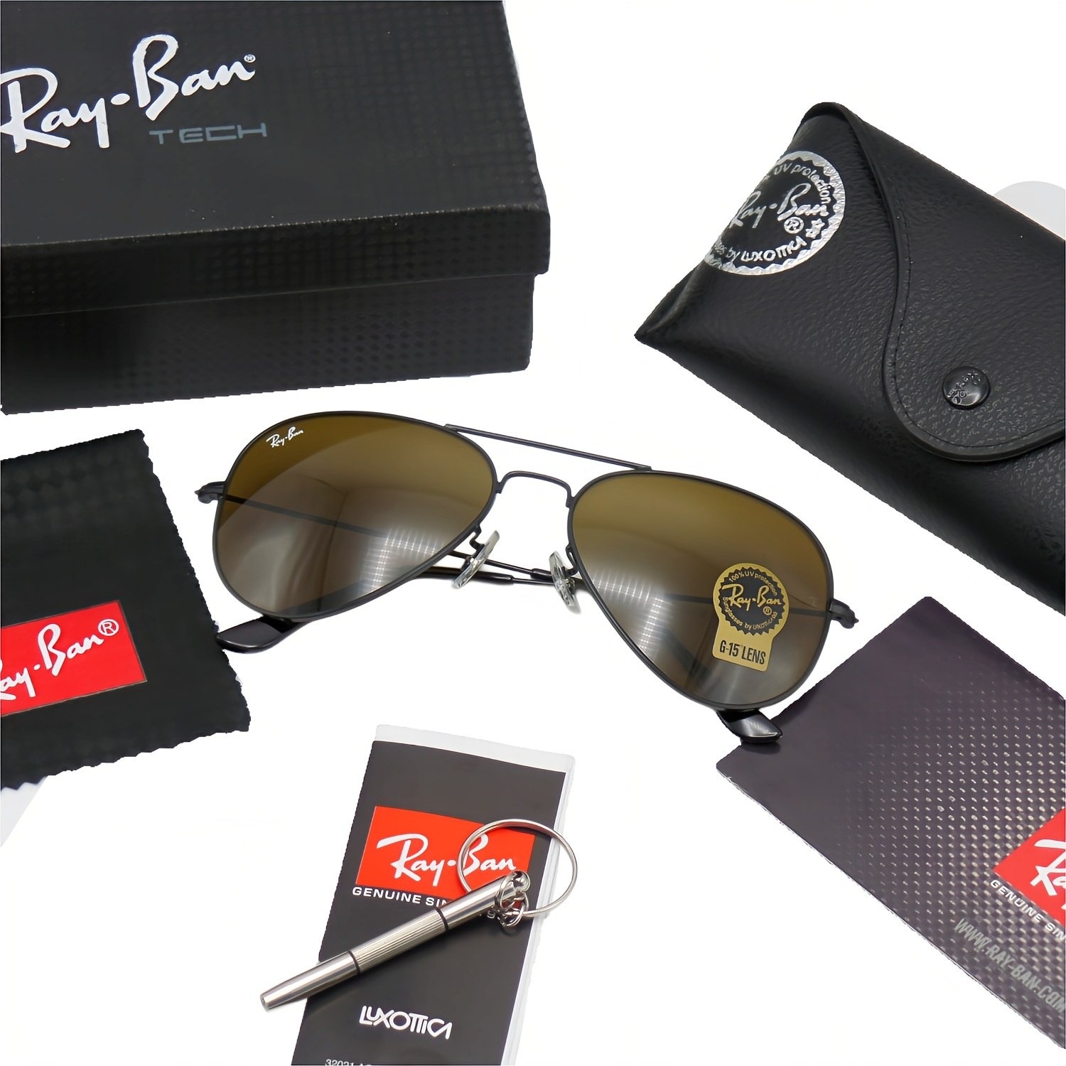 عینک آفتابی AVIATOR زنانهمردانه RAYBAN 3025
