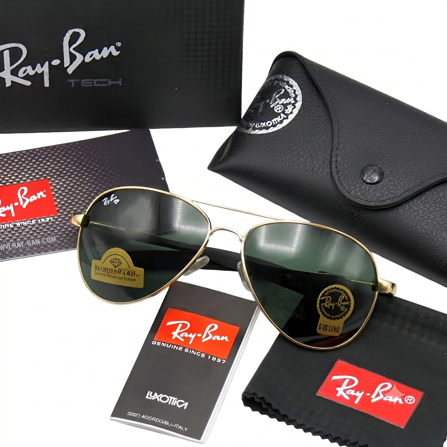 عینک آفتابی خلبانی AVIATOR ریبن مدل RB8328 RAYBAN