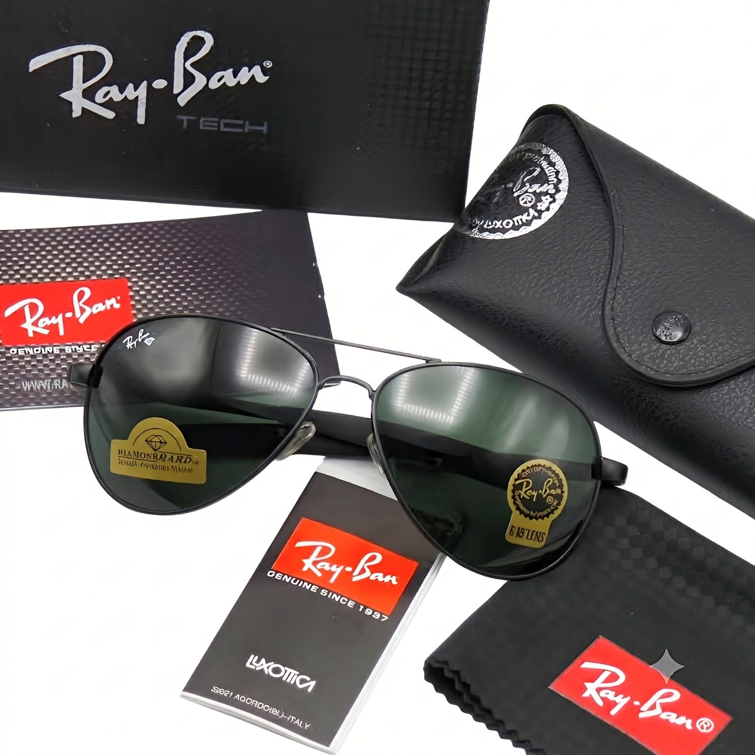 عینک آفتابی خلبانی AVIATOR ریبن مدل RB8328 RAYBAN