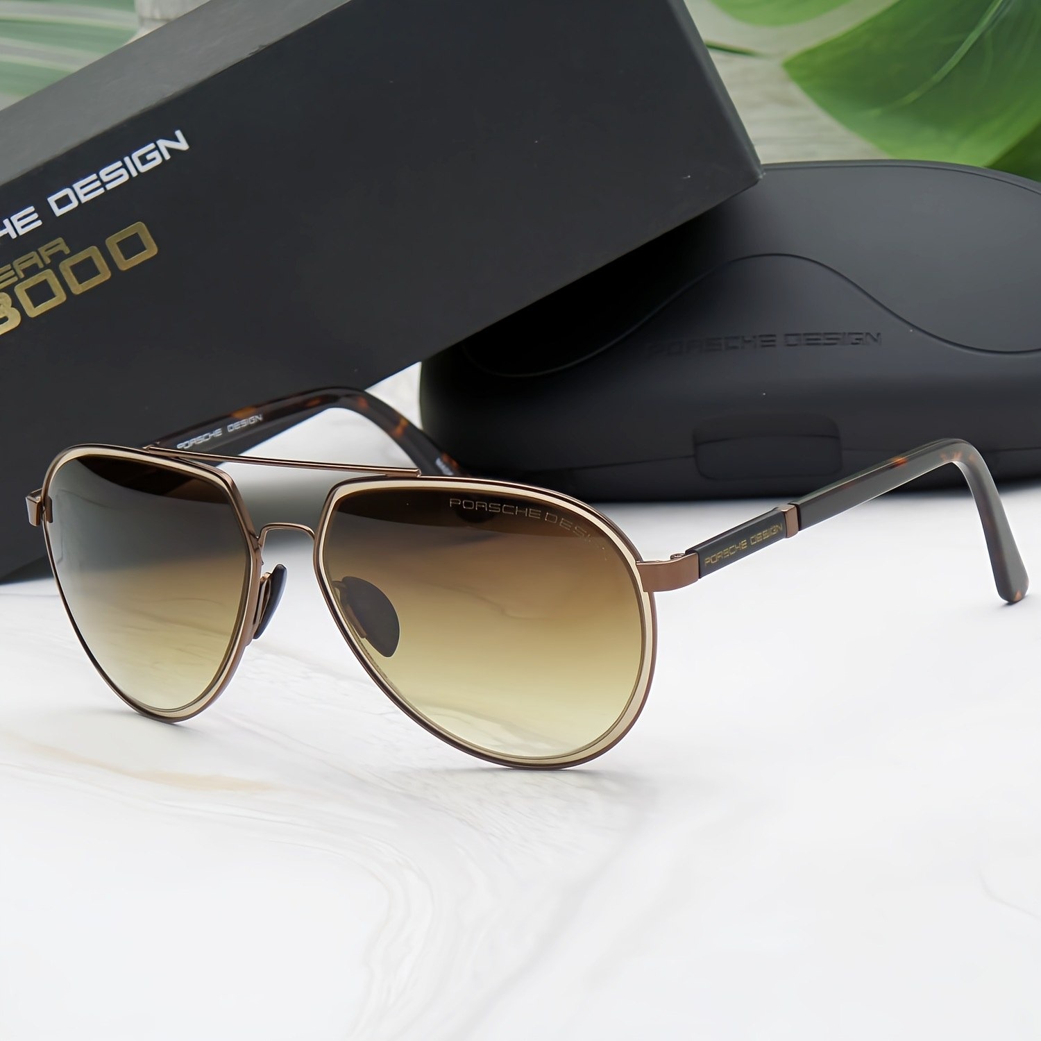 عینک آفتابی مردانه خلبانی PORSCHE DESIGN P8715