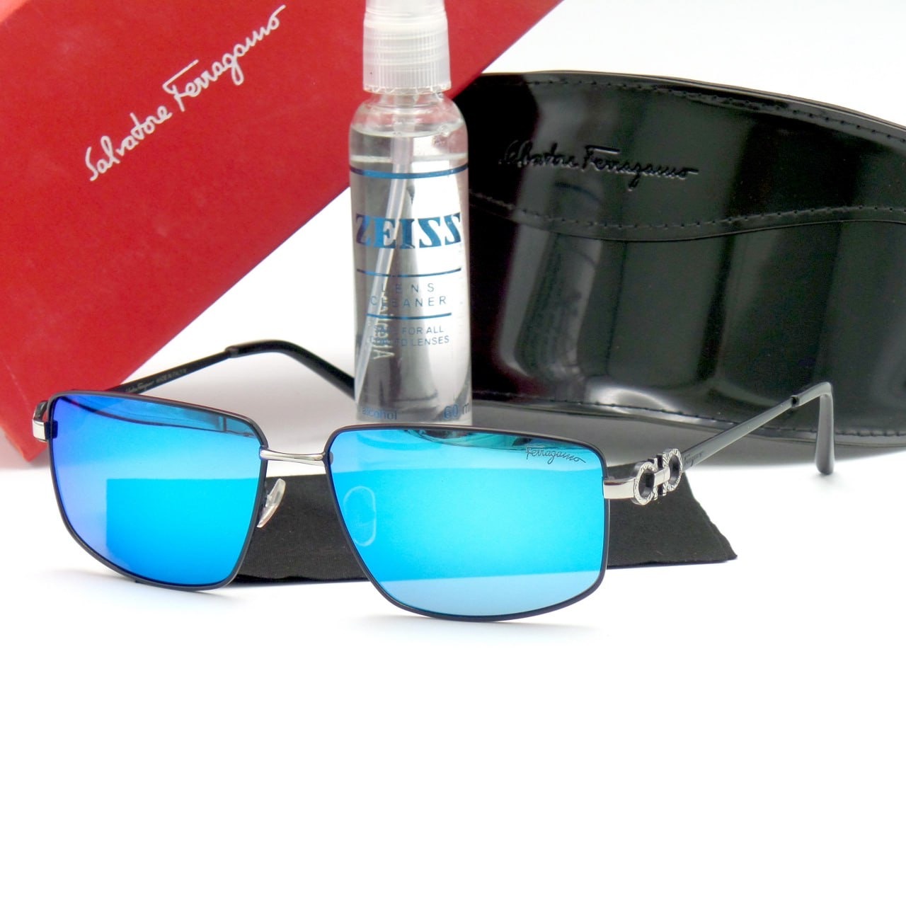 عینک آفتابی کلاسیک مردانه FERRAGAMO فراگامو UV400