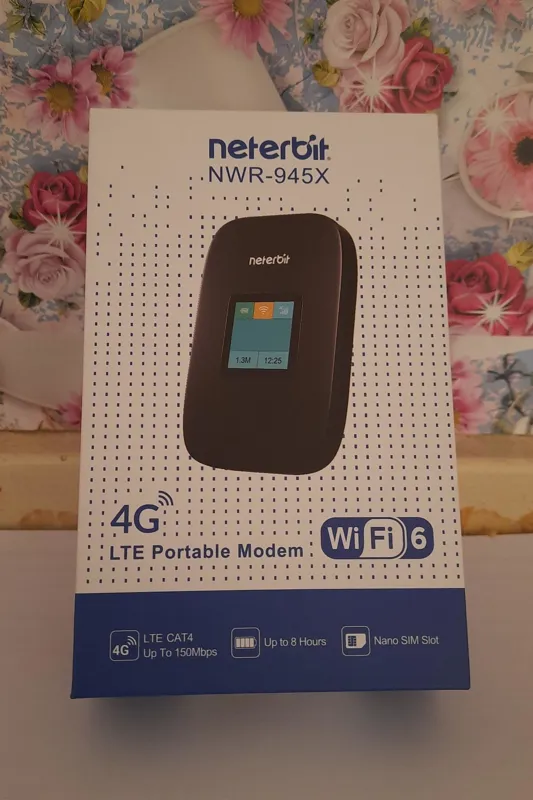 مودم جیبی 4G LTE نتربیت مدل NWR 945X