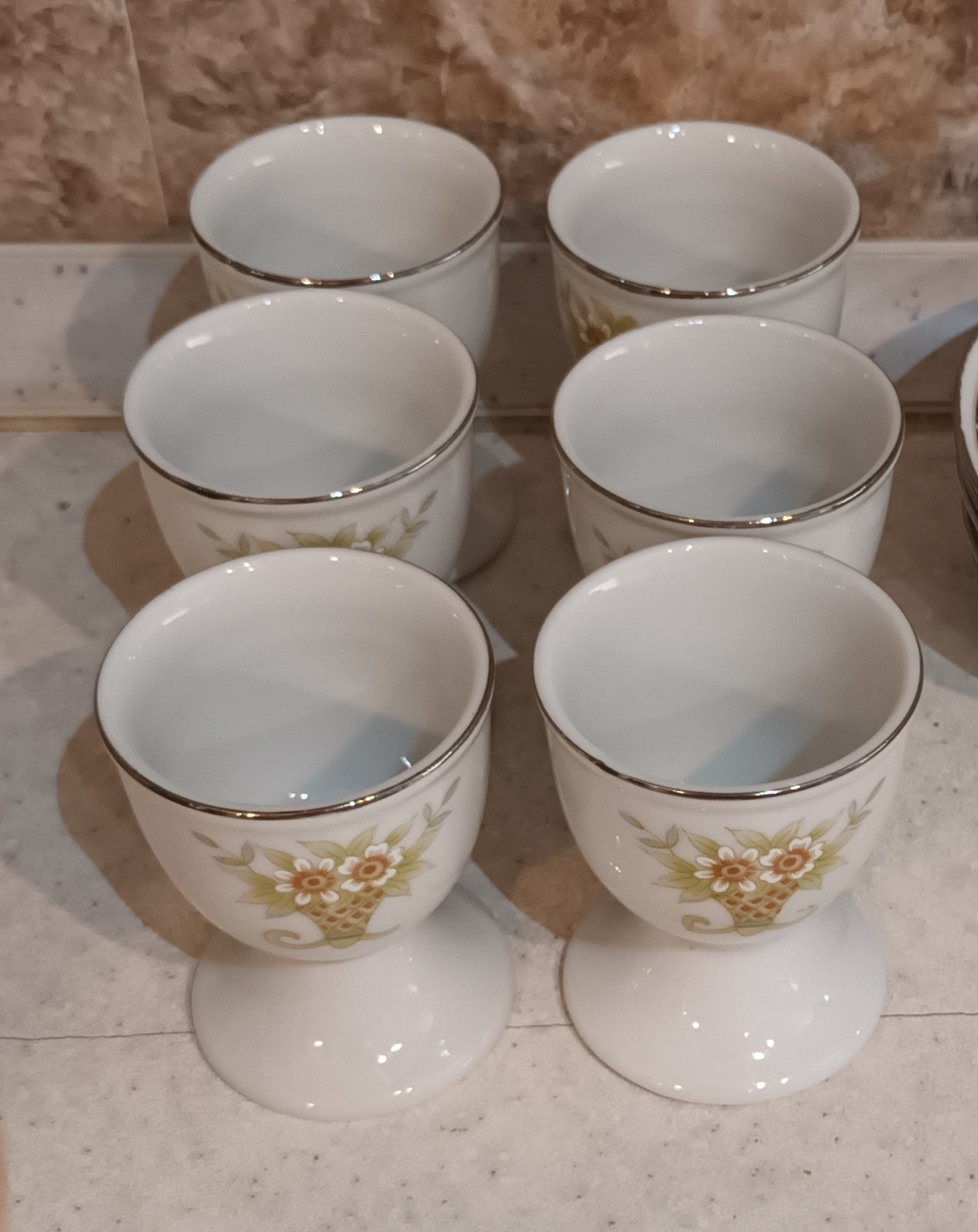 تخم مرغ خوری قدیمی نوستالژی کلکسیونی چینی