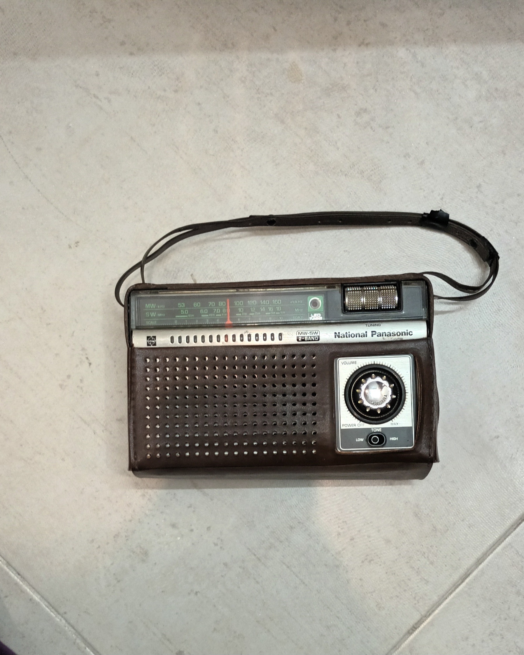 رادیو ناسیونال پاناسونیک قدیمی نوستالژی کلکسیونی