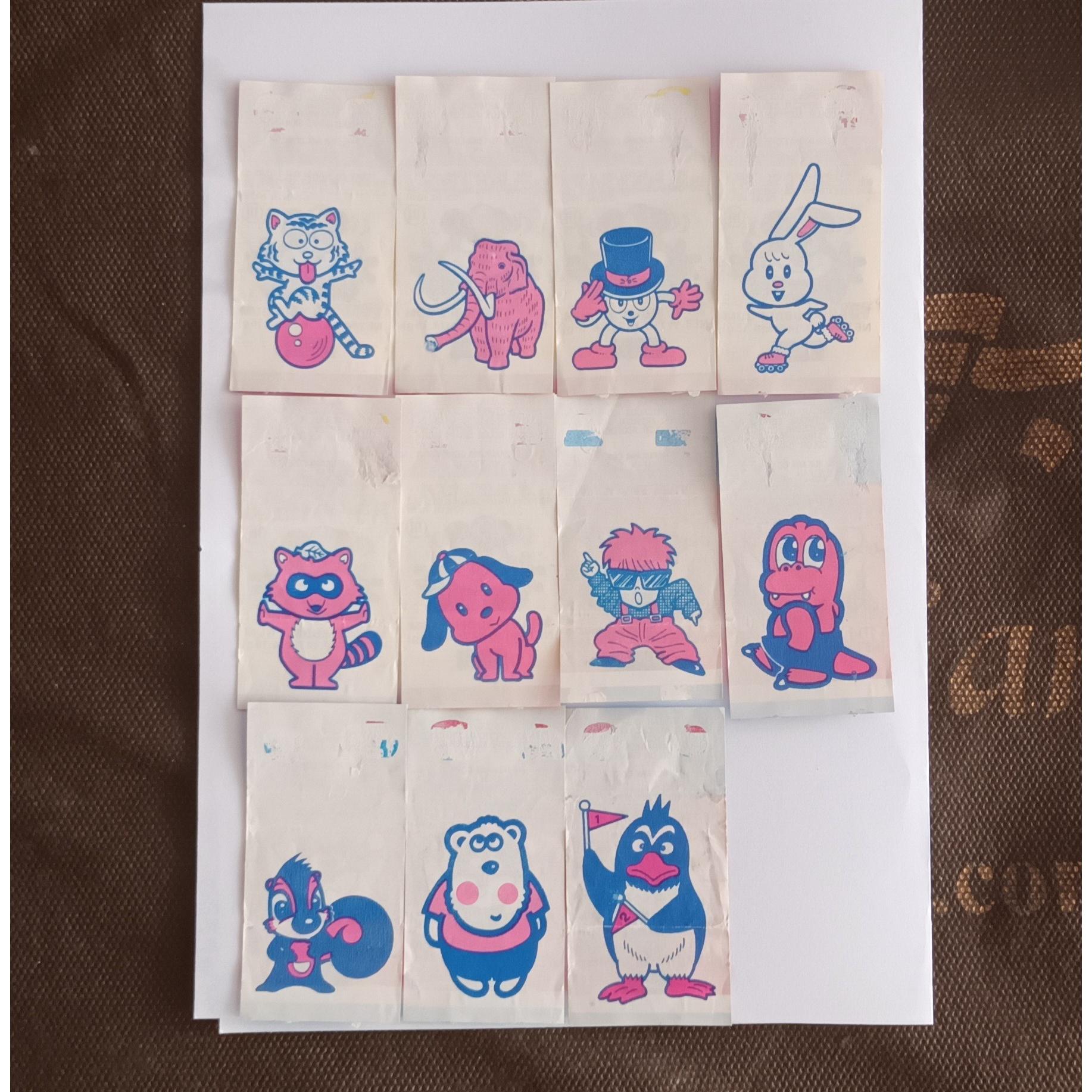 عکس آدامس خرسی قدیمی نوستالژی کلکسیونی 11 تا