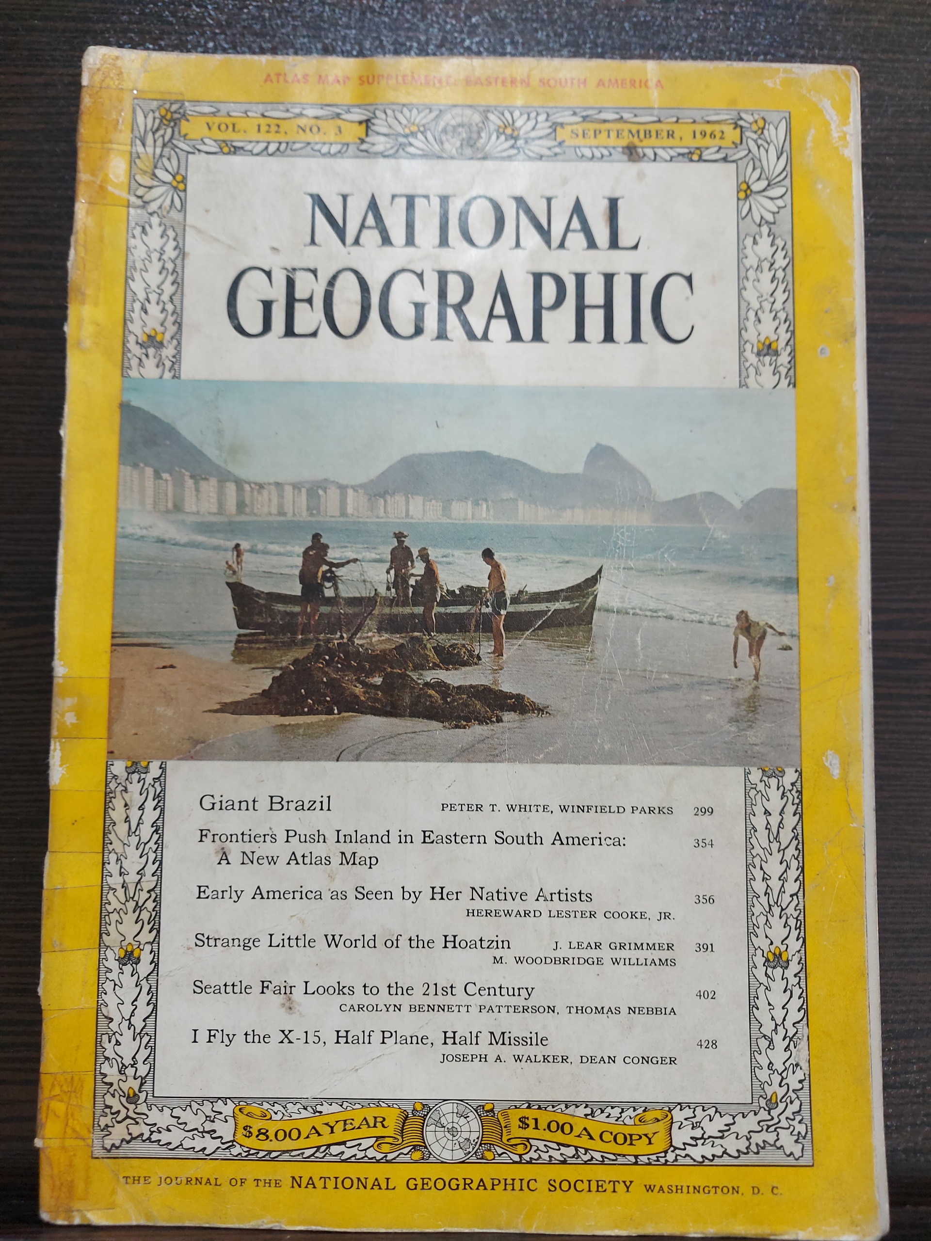 مجله نشنال جغرافی سپتامبر 1962