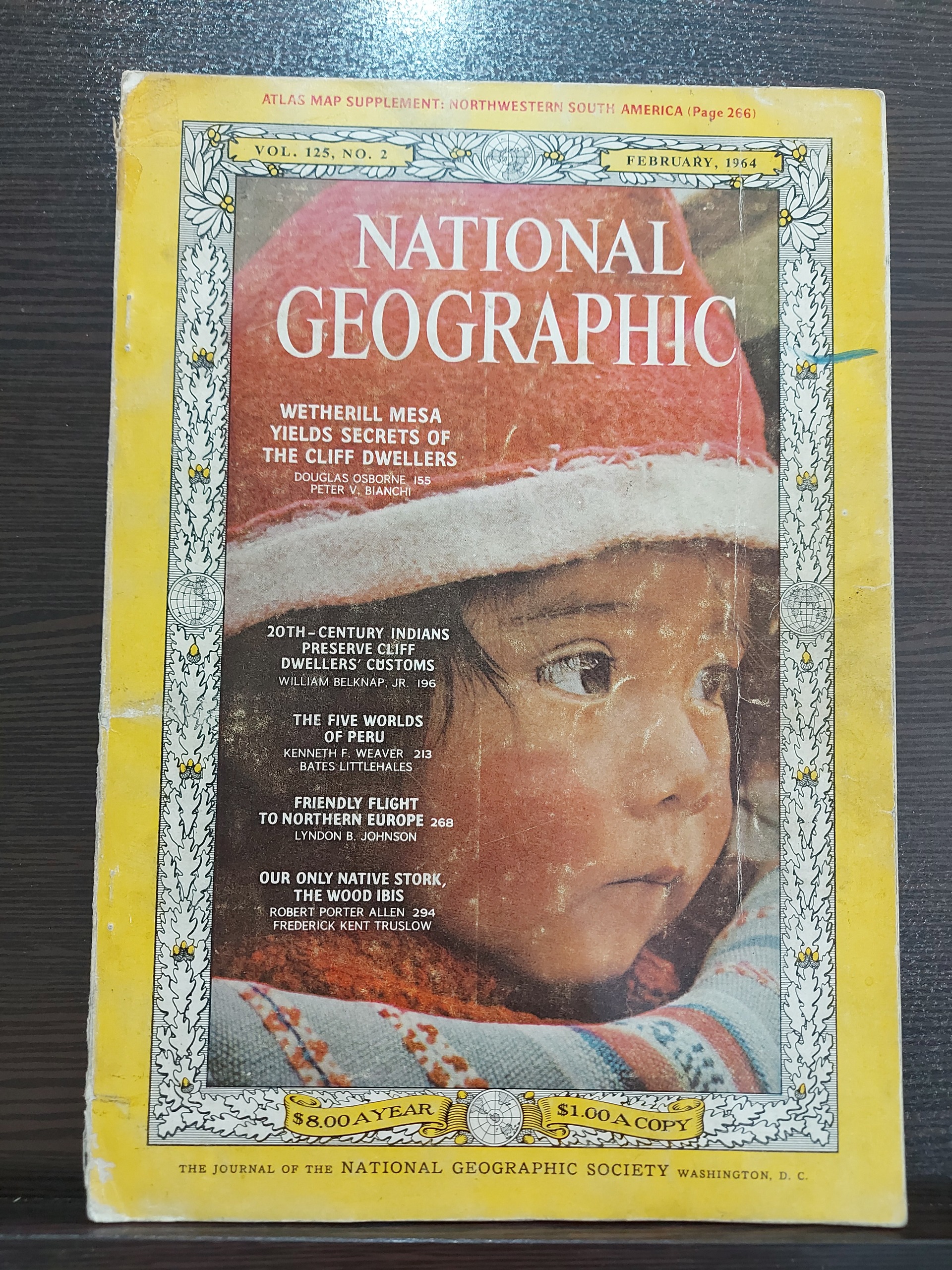 مجله نشنال جغرافی فوریه 1964