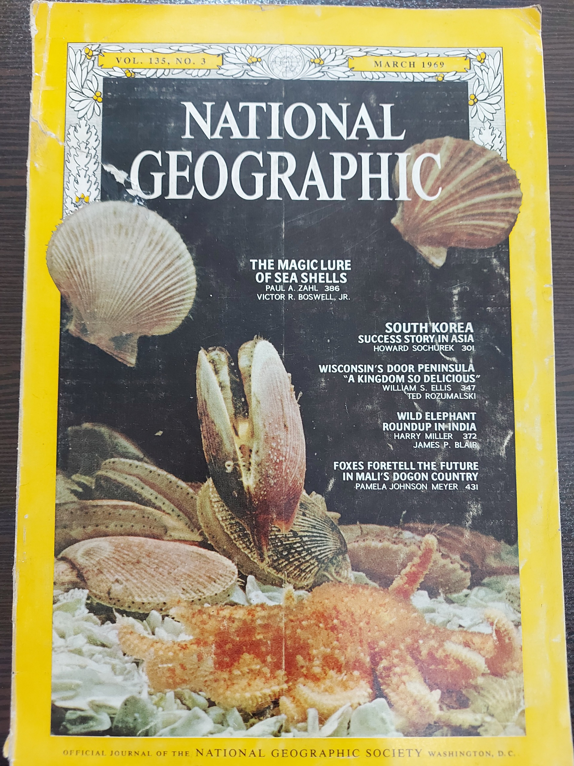 مجله نشنال جغرافی مارس 1969