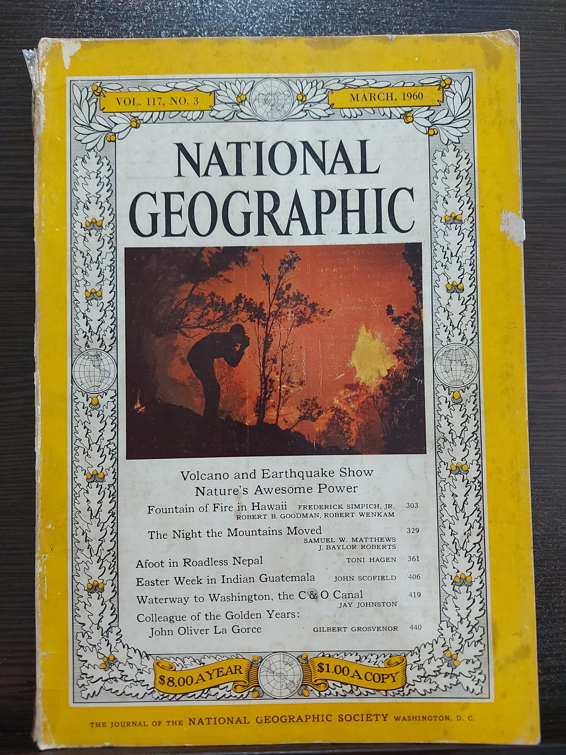 مجله نشنال جغرافی مارس 1960
