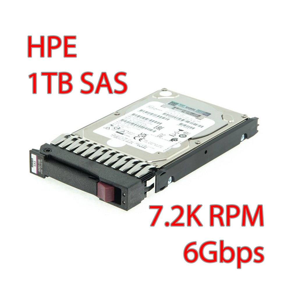 هارد اچ پی HPE 1TB 7٬2K 6Gbps SAS SSF 757387-001