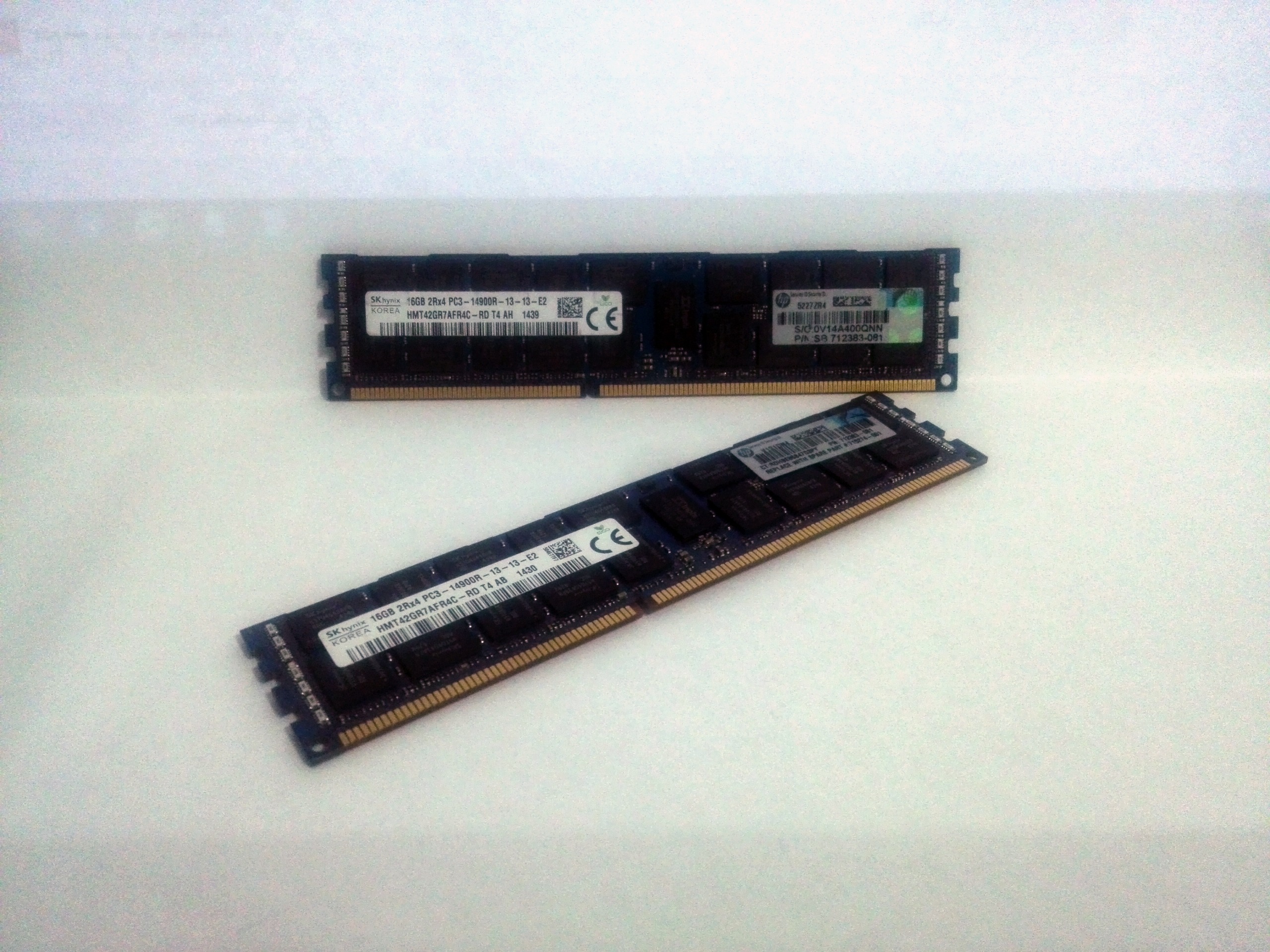 رم سرور اچ پی DDR3 1Rx4 PC3-14900T 16GB