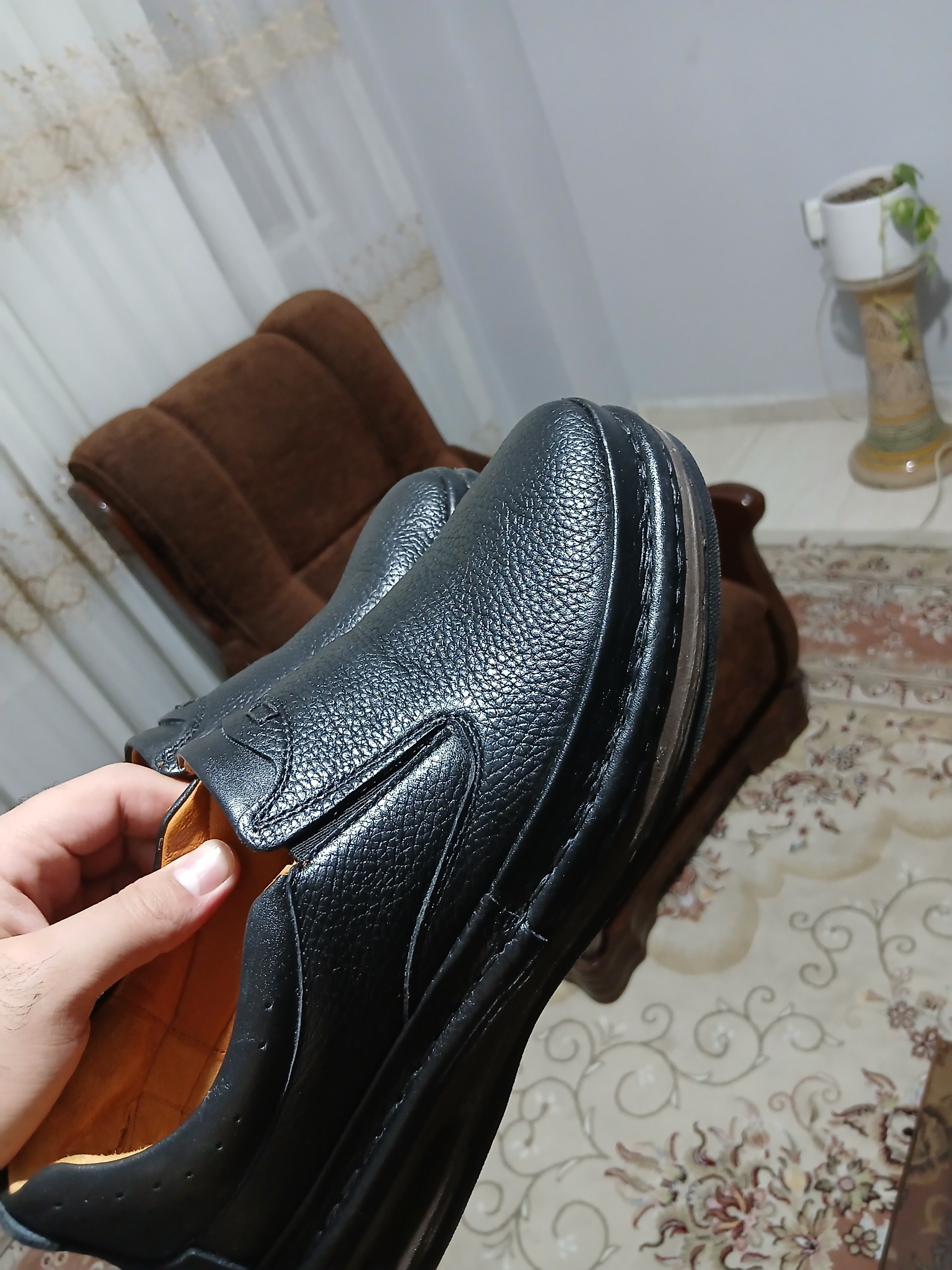 کفش چرم دستدوز