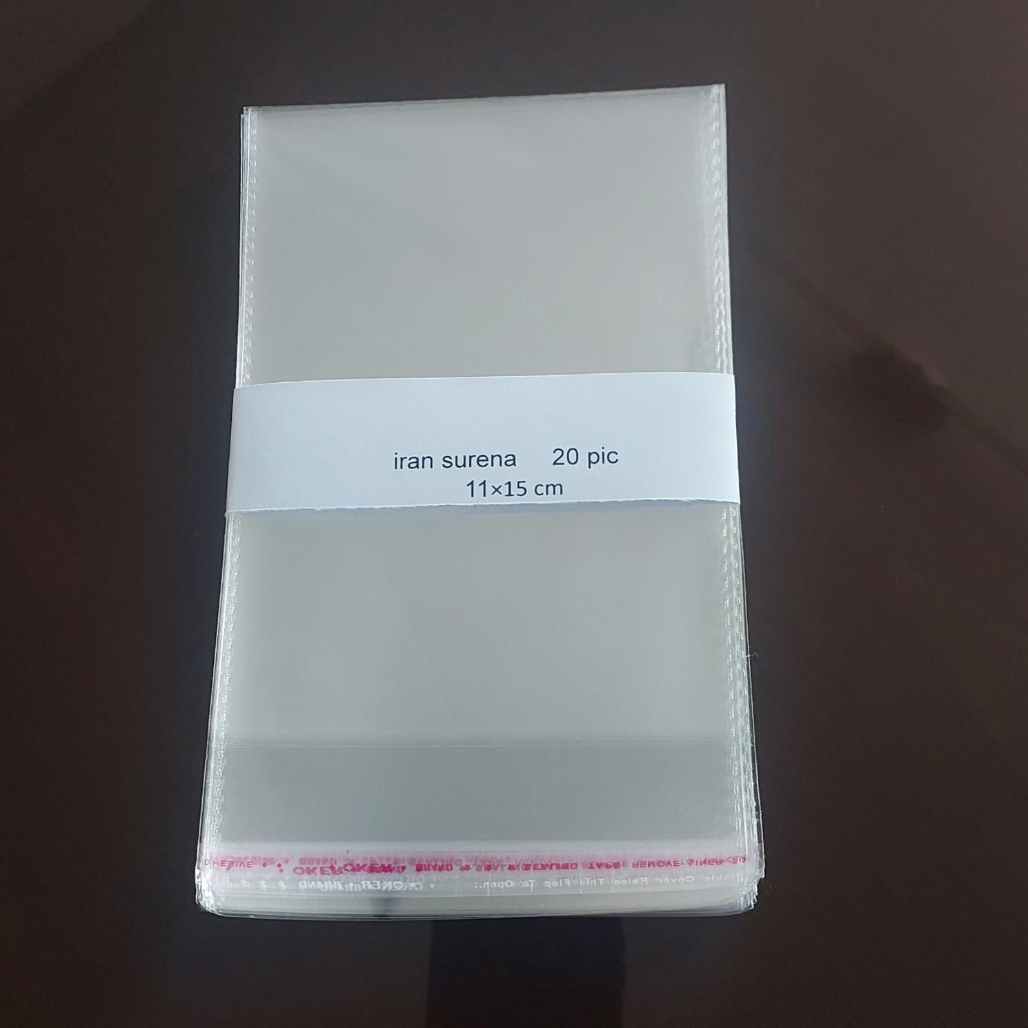 بسته 20 عددی سلفون اسکناس در چسب دار 15×11