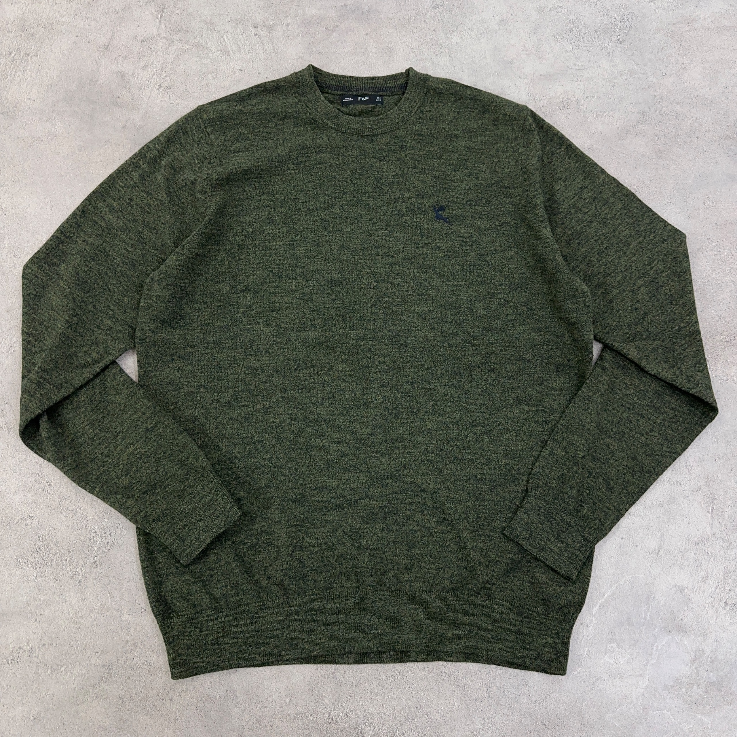 بافت یقه گرد اورجینال انگلیسی سایز L