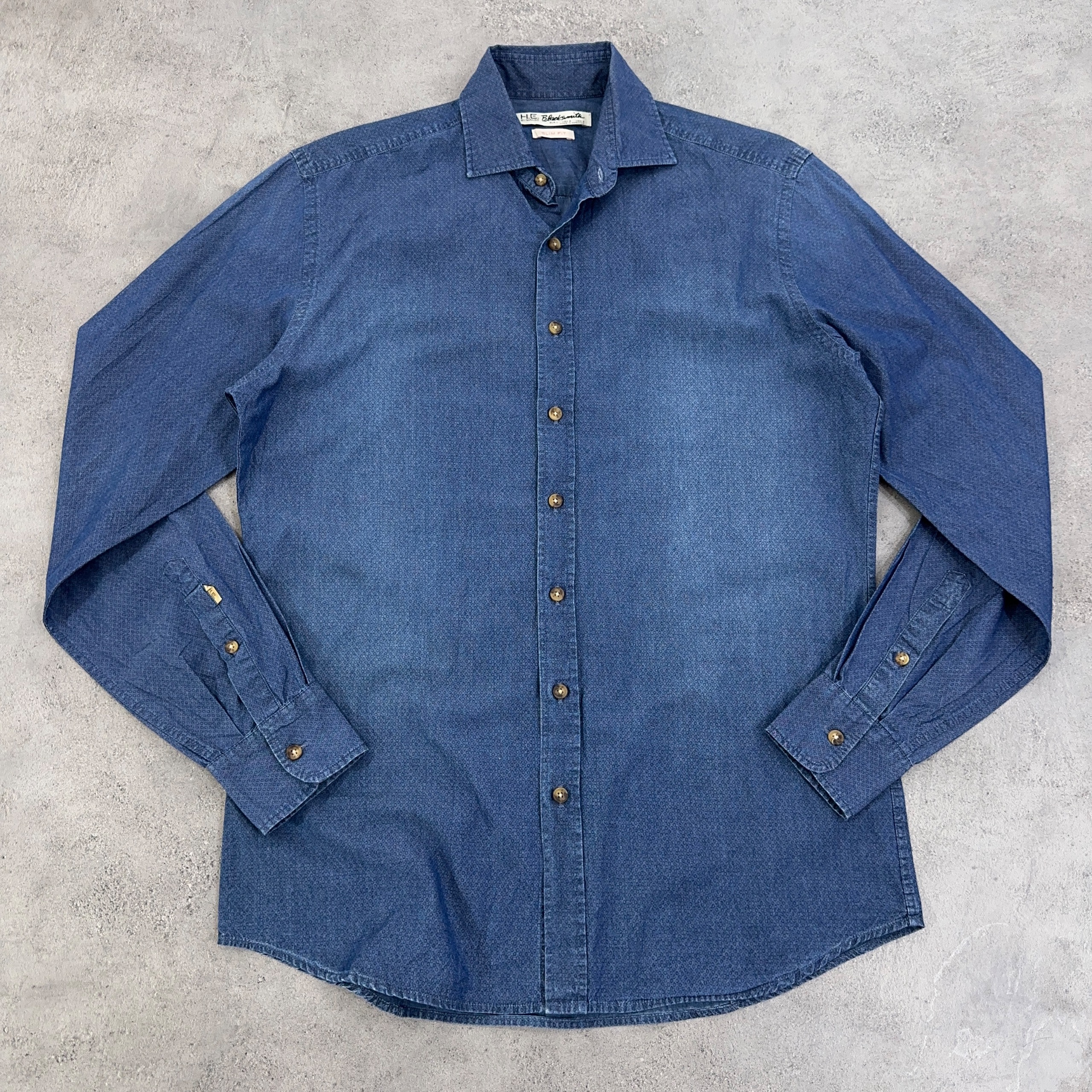 پیراهن جین نازک اورجینال انگلیسی Ben sherman