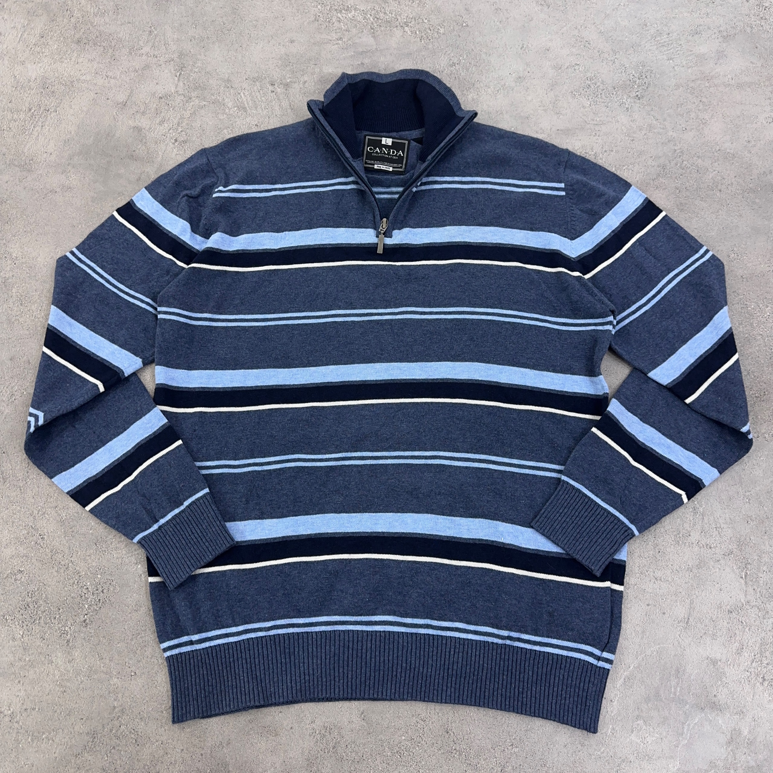 بافت نیم زیپ اورجینال سایز L استوک انبار