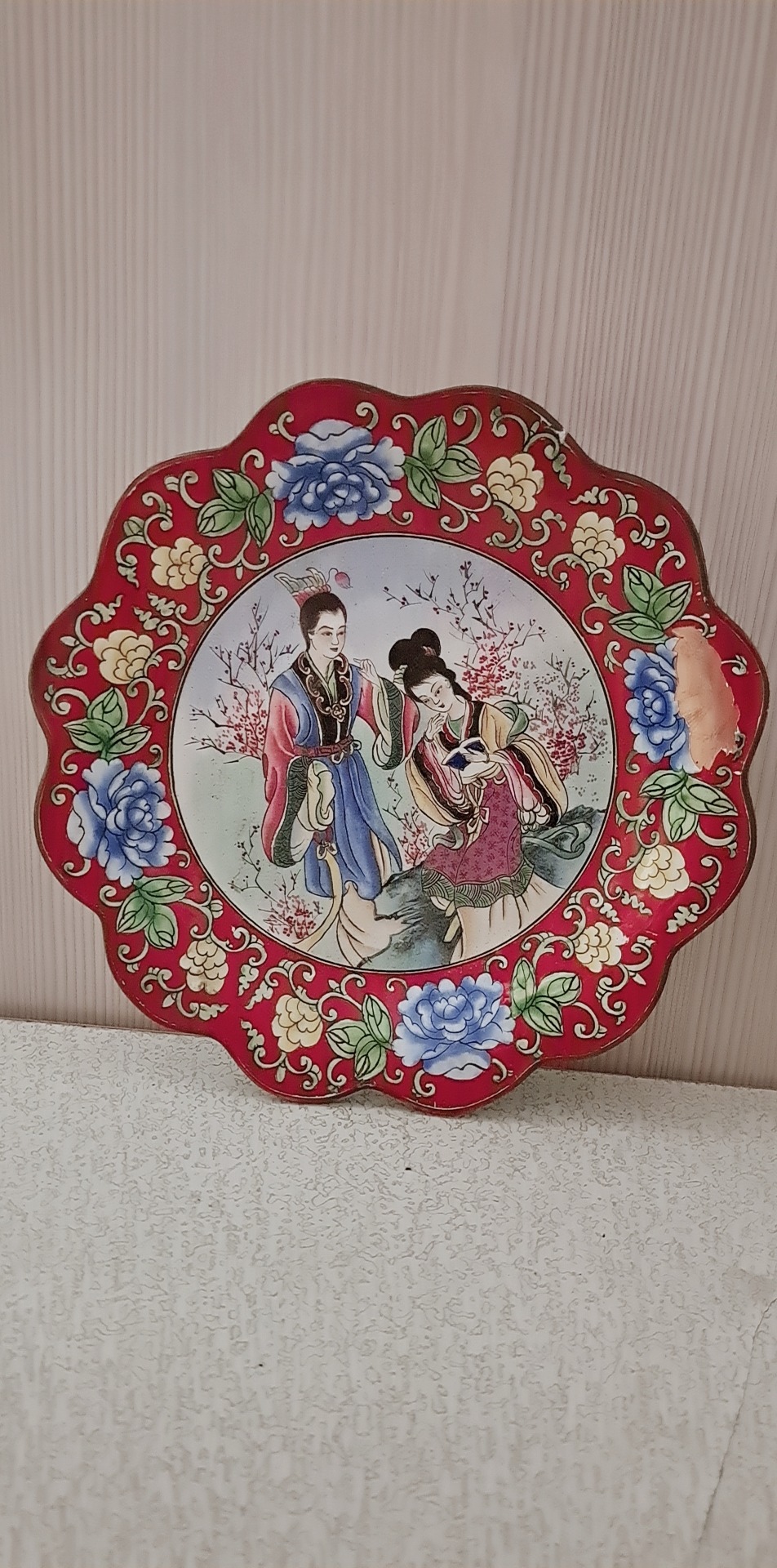 دیوارکوب مسی میناکاری
