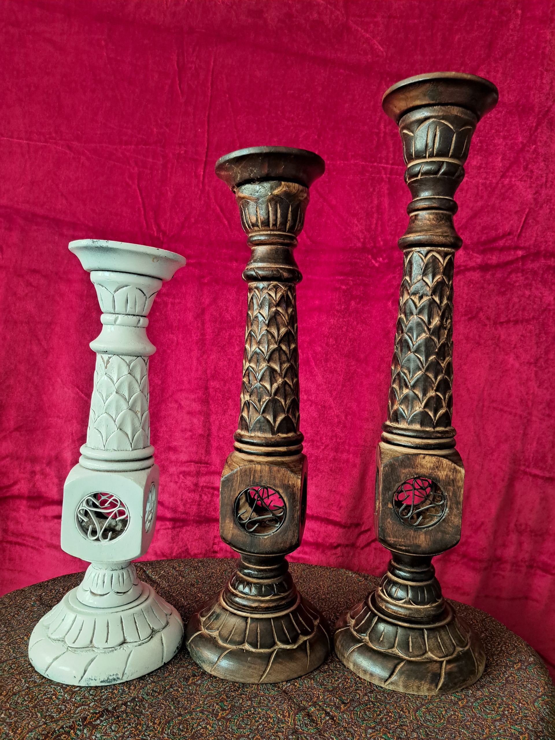 جاشمعی چوبی هندی