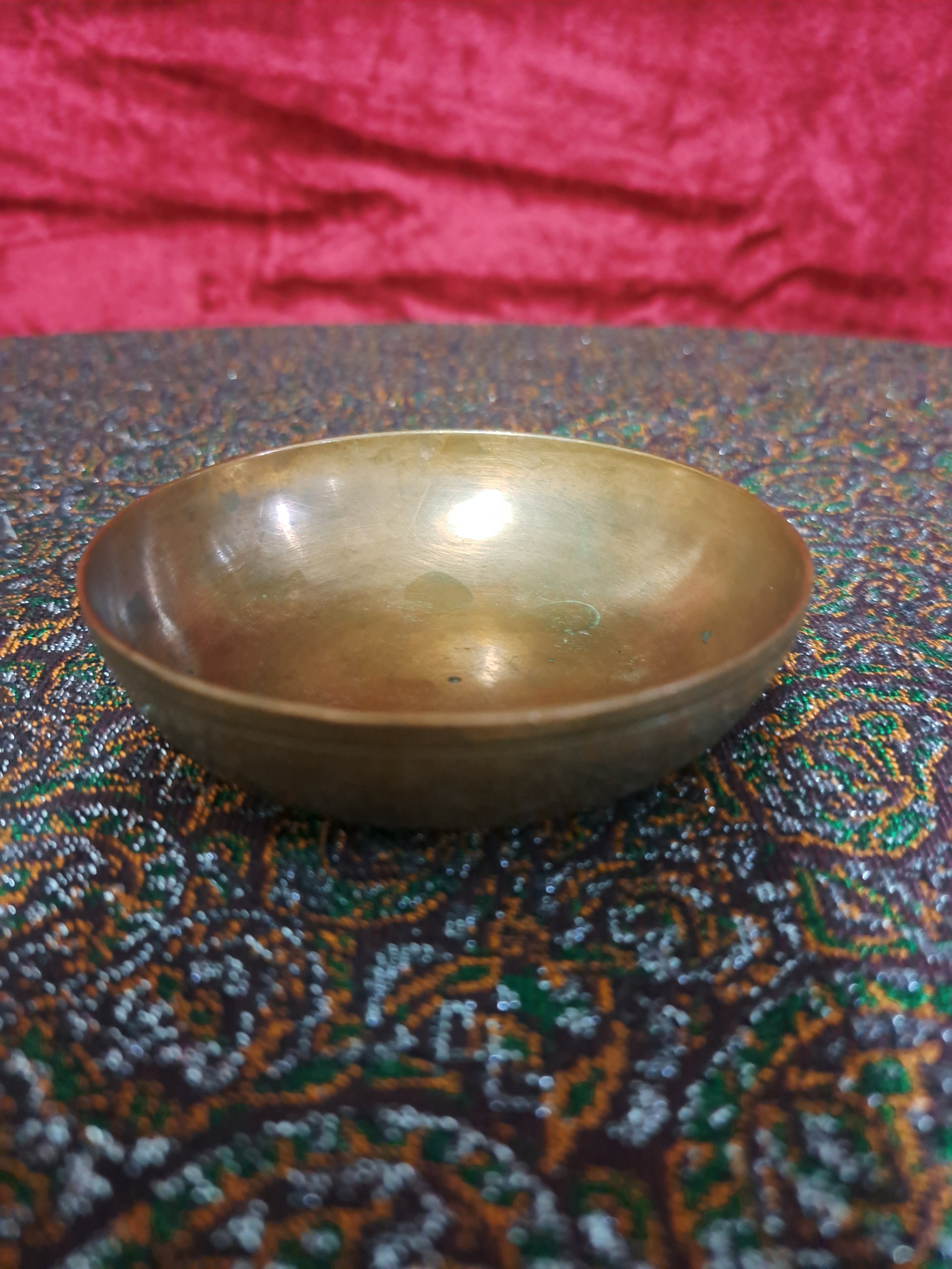 کاسه پرشالی قلمکاری شده