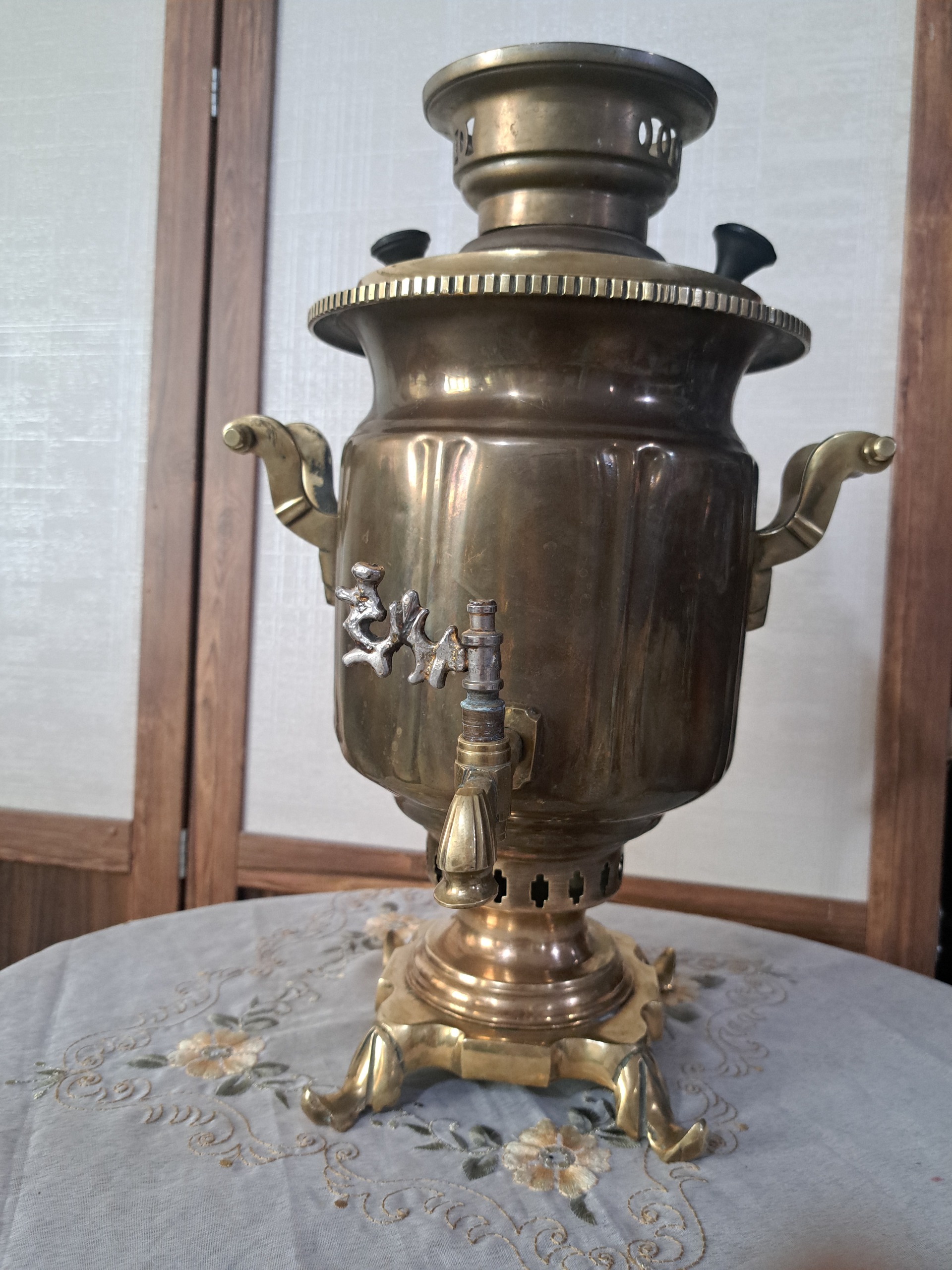 سماور زغالی قدیمی
