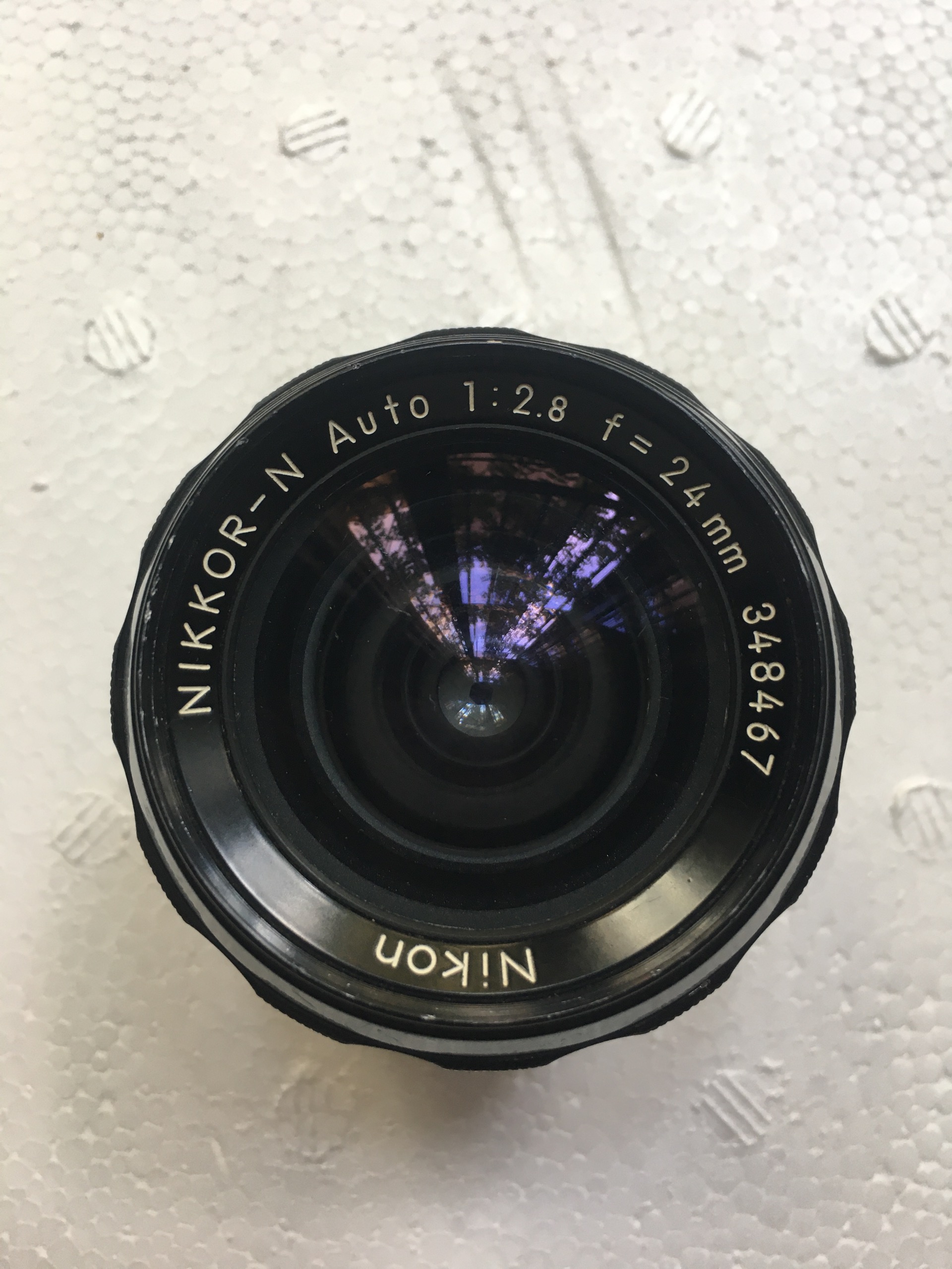 NIKON 24MM LENS Nikkor N Auto f2.8