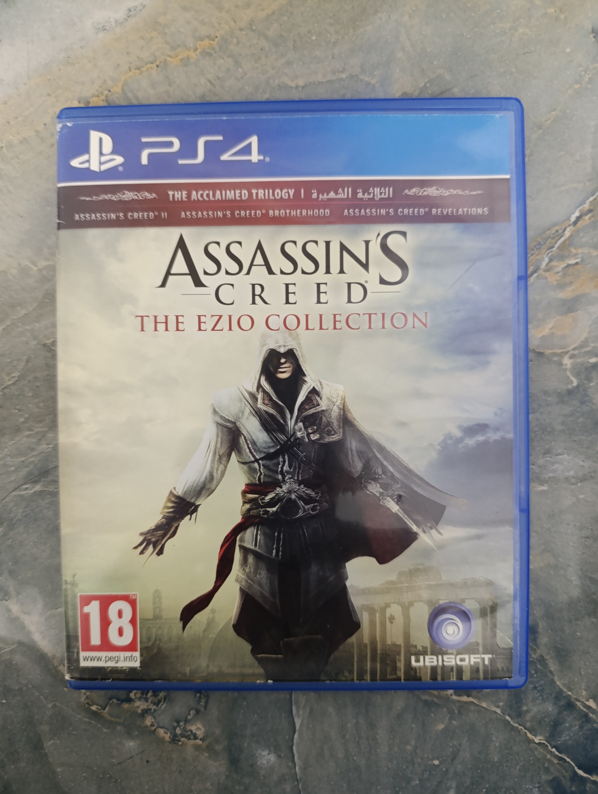 دیسک ps4 assassins Creed ezio collection