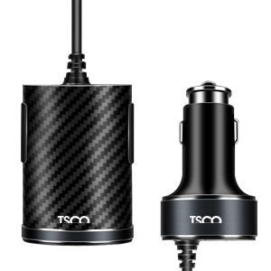 شارژر خودرو تسکو مدل TCG 7DUAL بسته 2 عددی