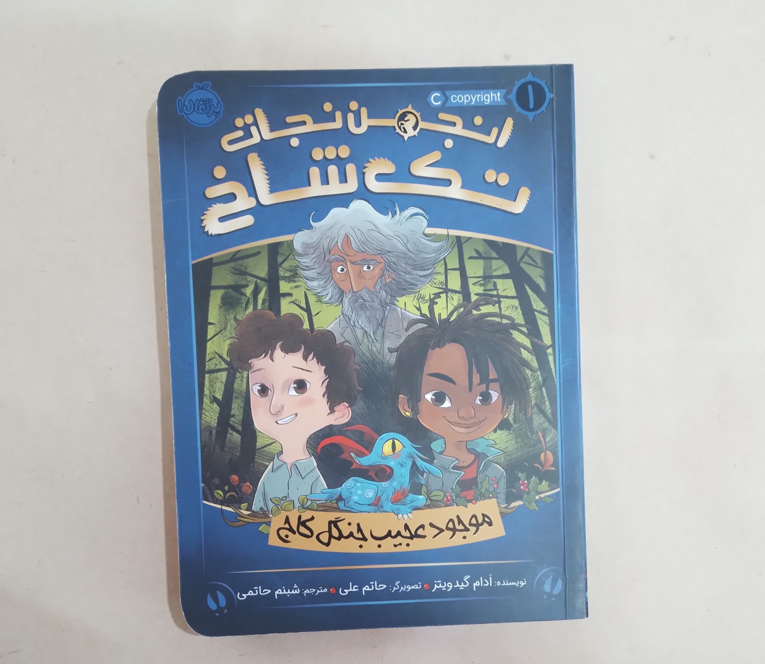 کتاب داستان کودک انجمن نجات تک شاخ جلد 1