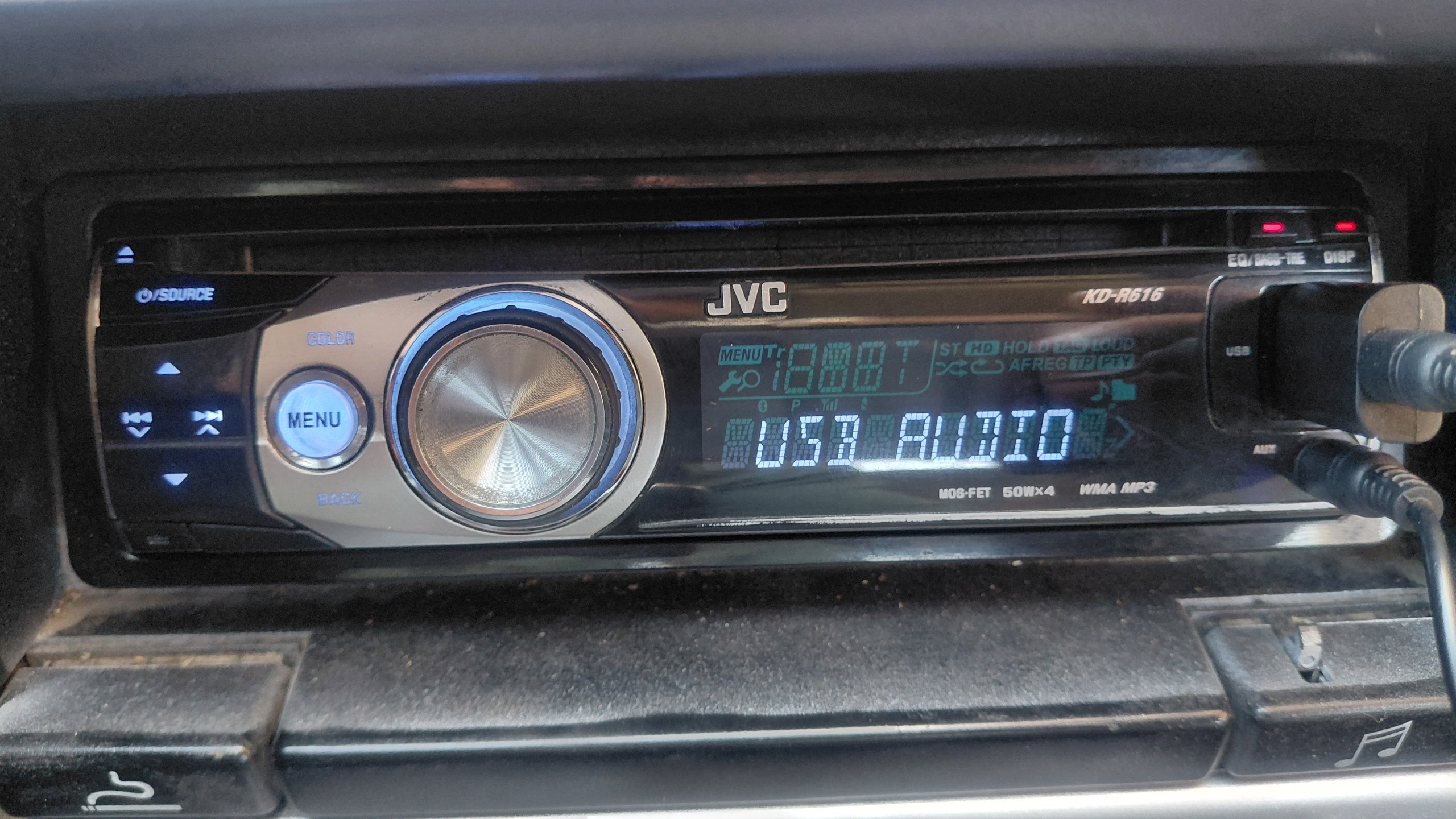 پخش jvc kd616