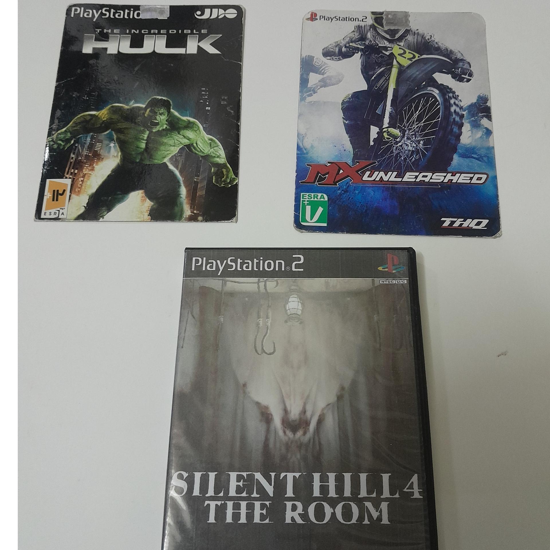 سه عدد سی دی بازی پلی استیشن 2