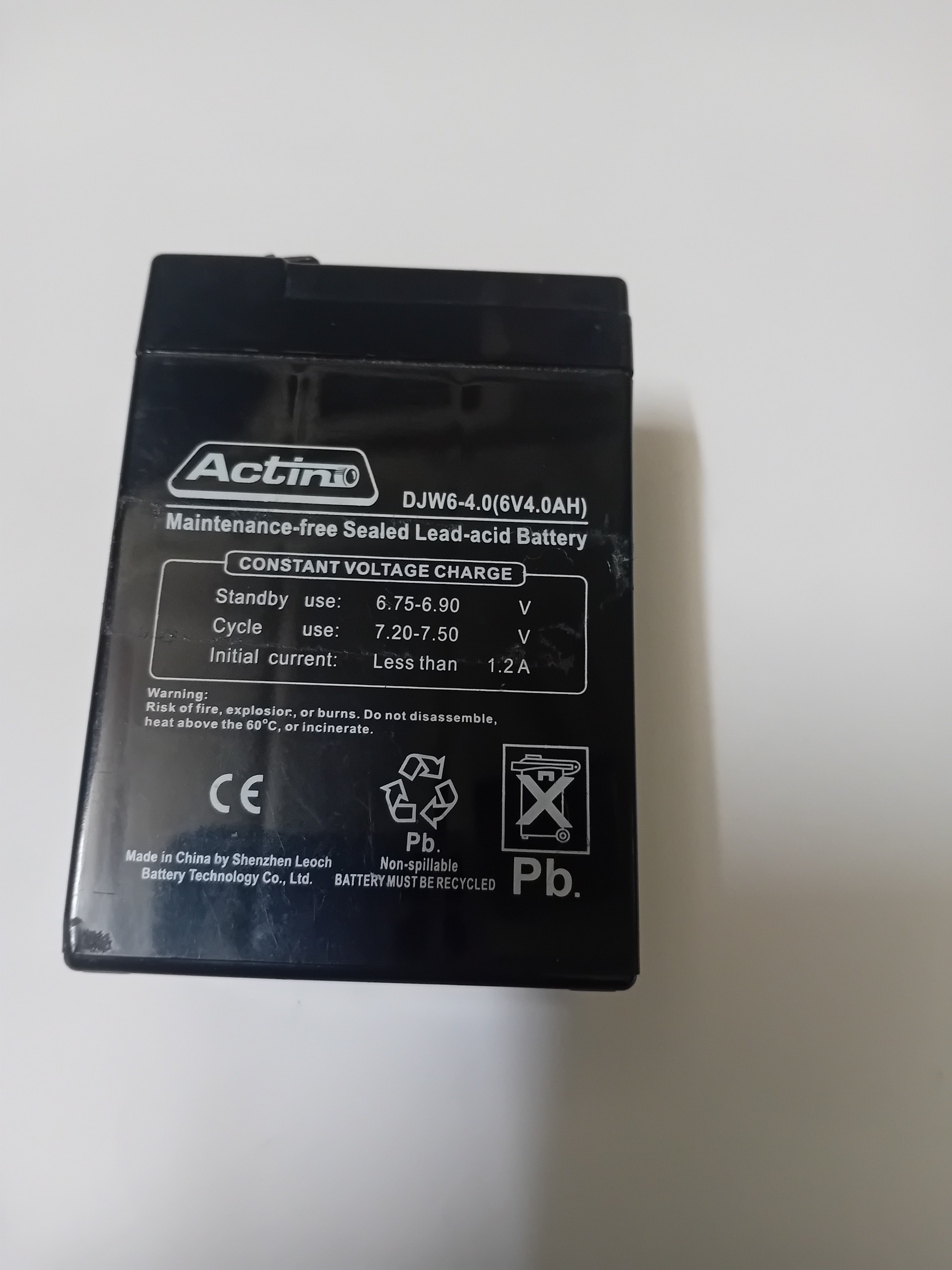 باتری ups ولت 6 و آمپر 4