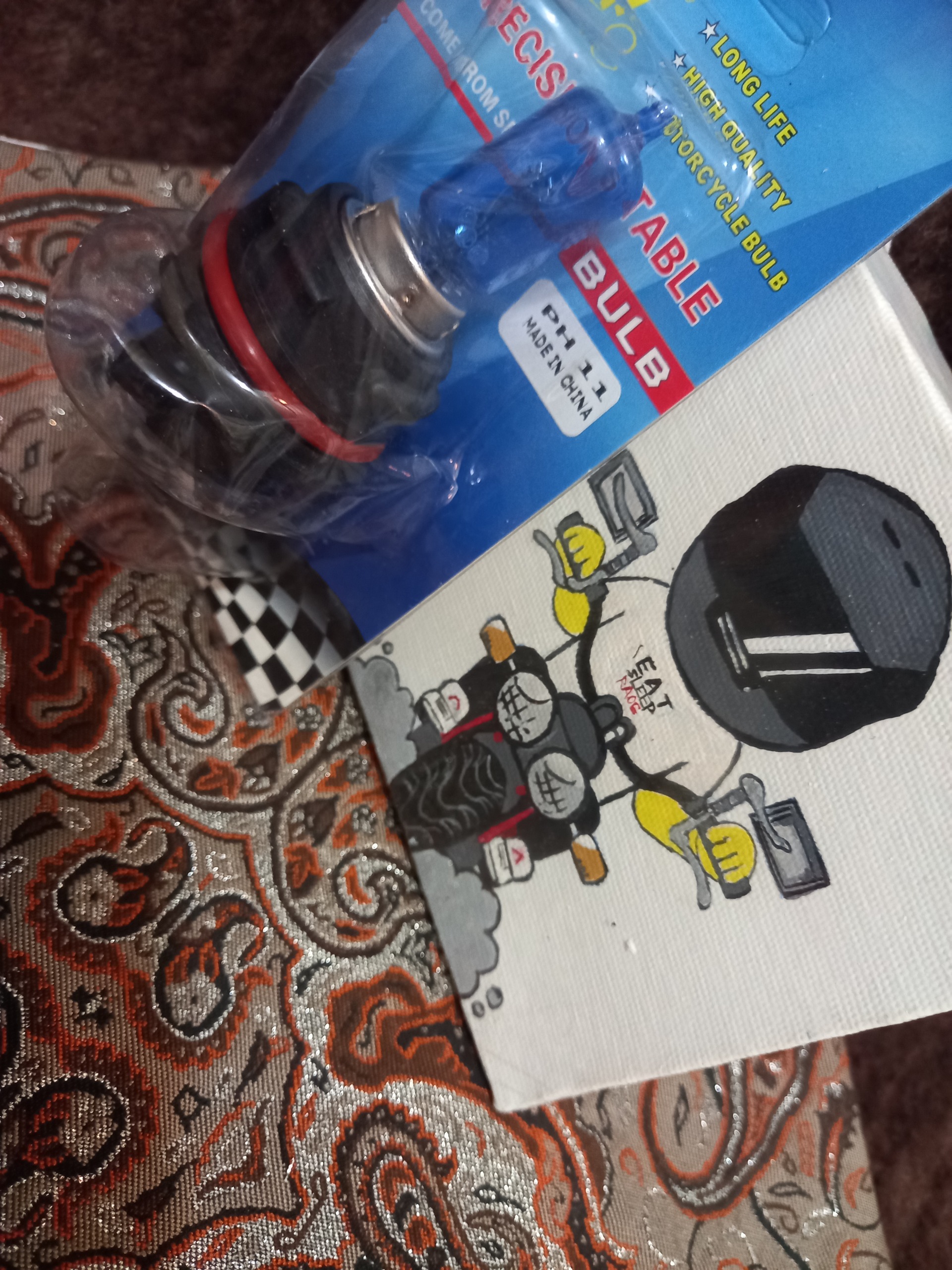 لامپ چراغ جلو هوندا پاکشتی