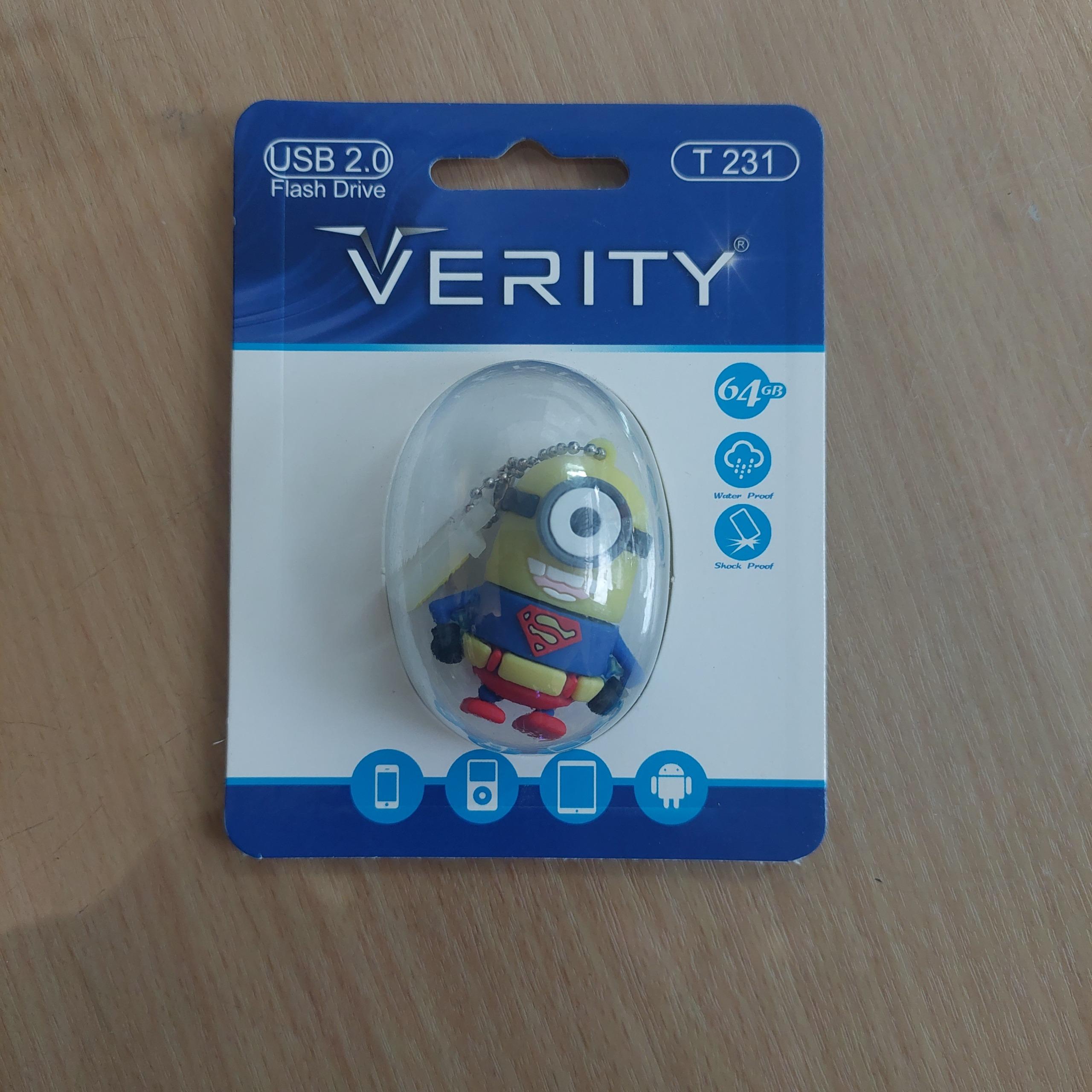 فلش مموری وریتی VERITY T231. 64GB