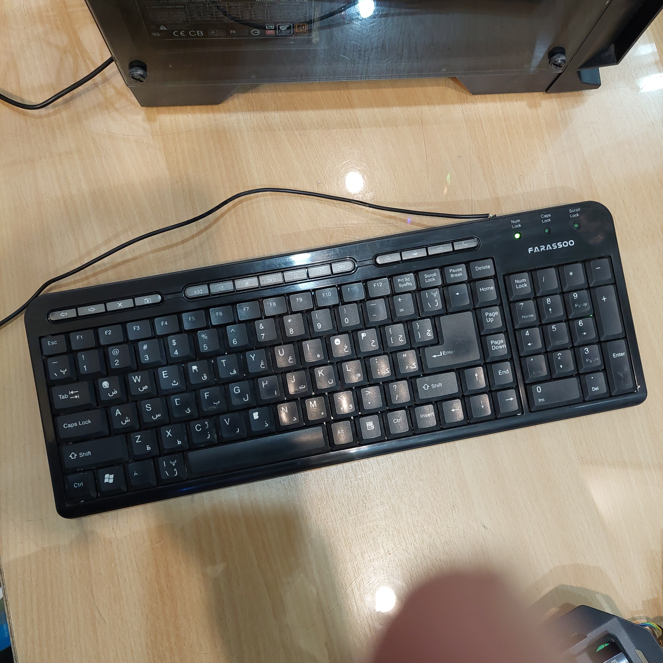 کیبورد فراسو FARASSOO FCM-3440 USB