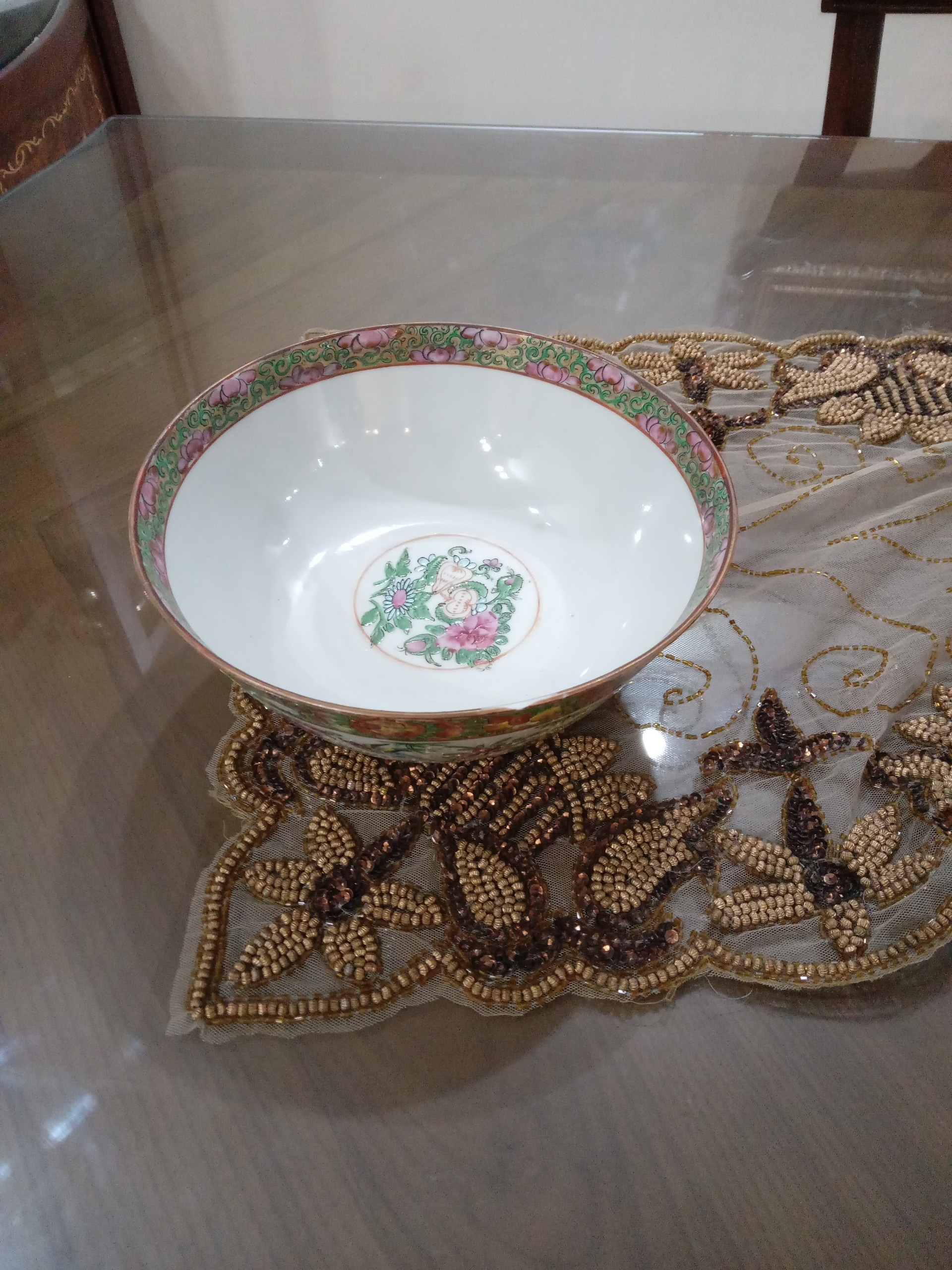 کاسه قدیمی مرغی اصل توضیحات