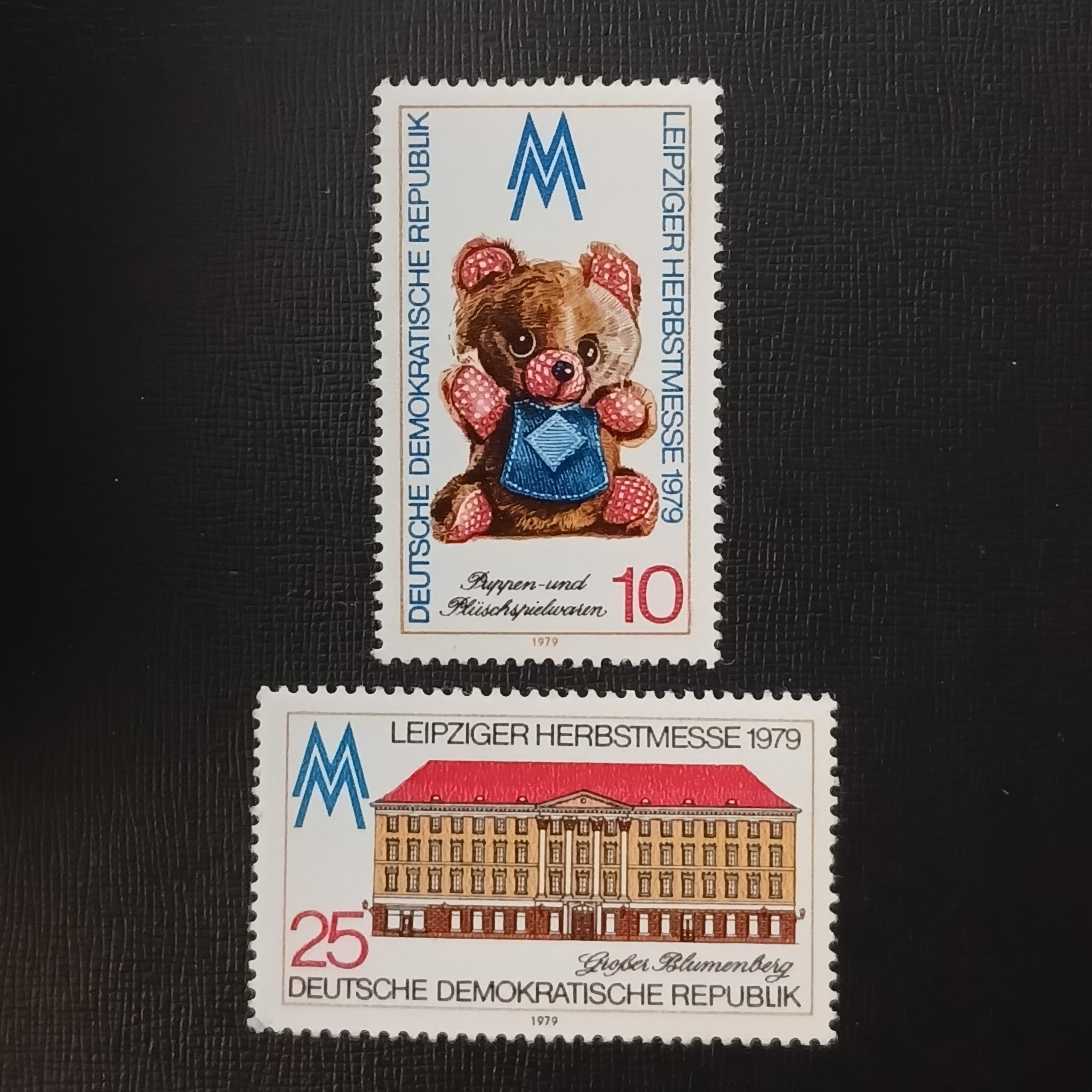 تمبر آلمانشرقی سریکامل نمایشگاه لایپزیگ