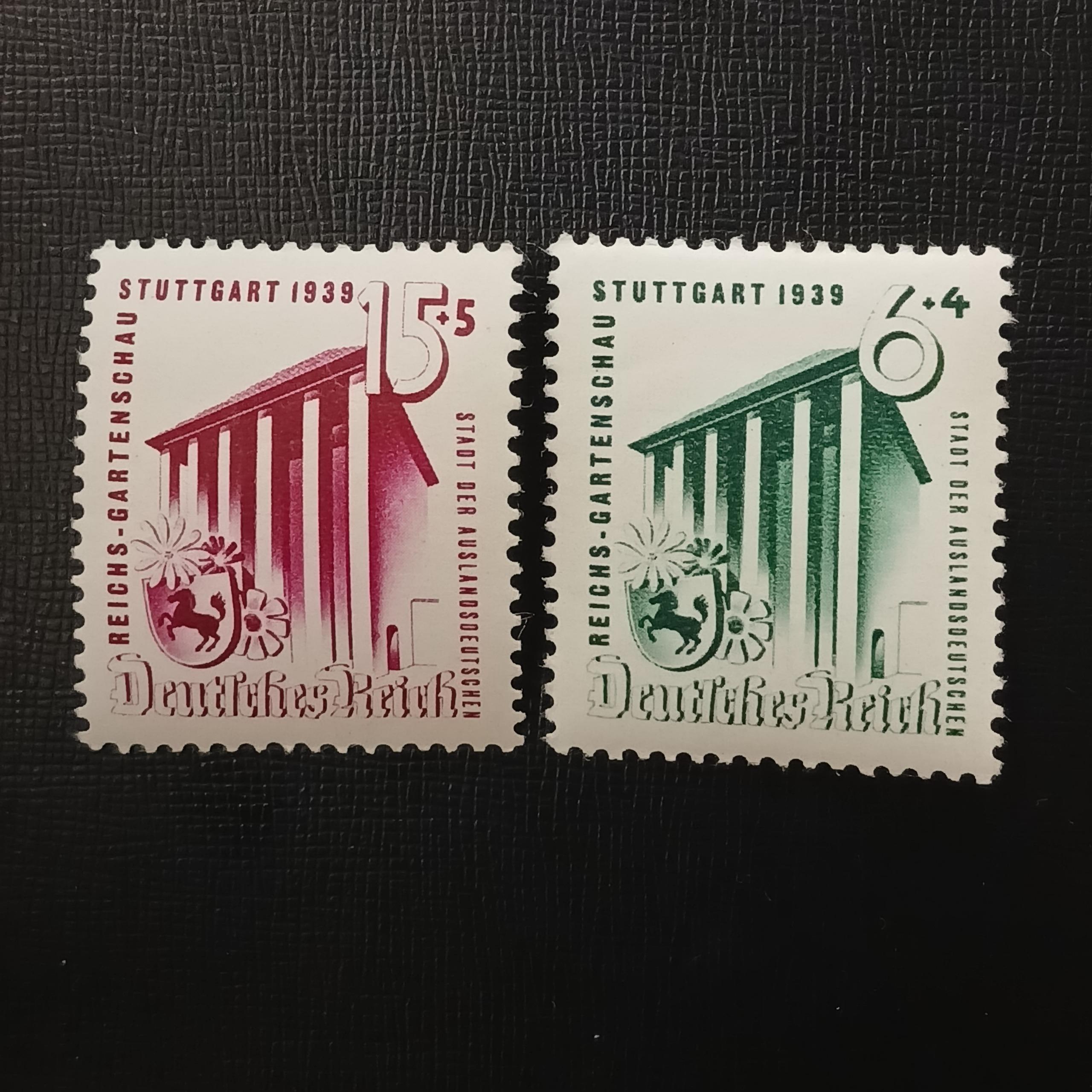  تمبر رایش سریکامل نمایشگاه اشتوتگارت توضیحات