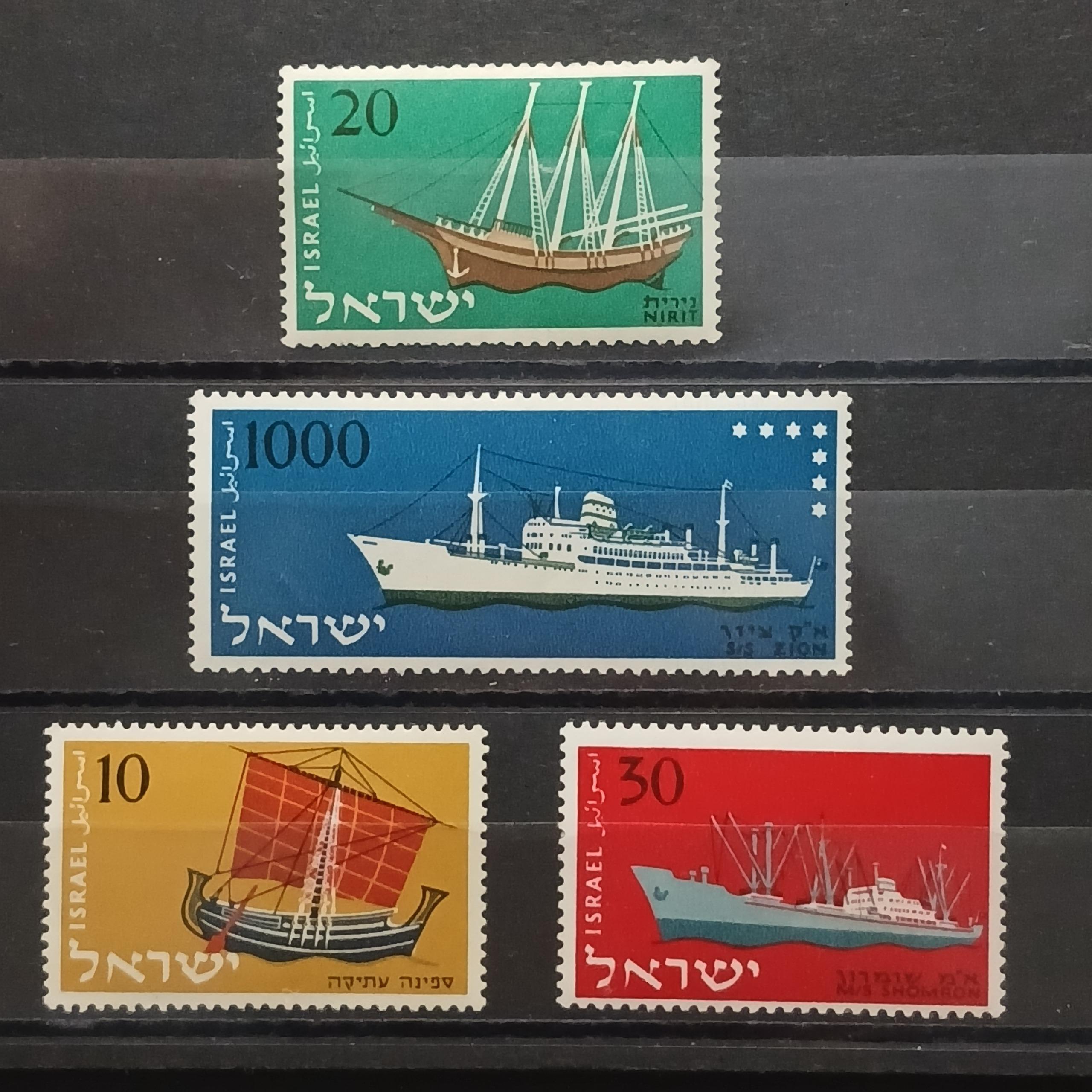 تمبر خارجی سریکامل کشتی ها