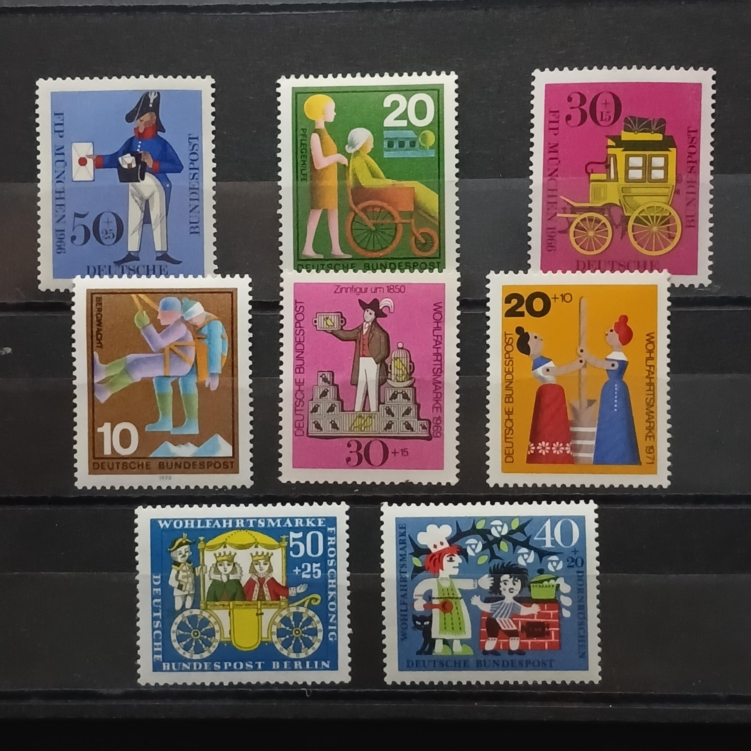 تمبر آلمان مجموعه موضوعات پختلف