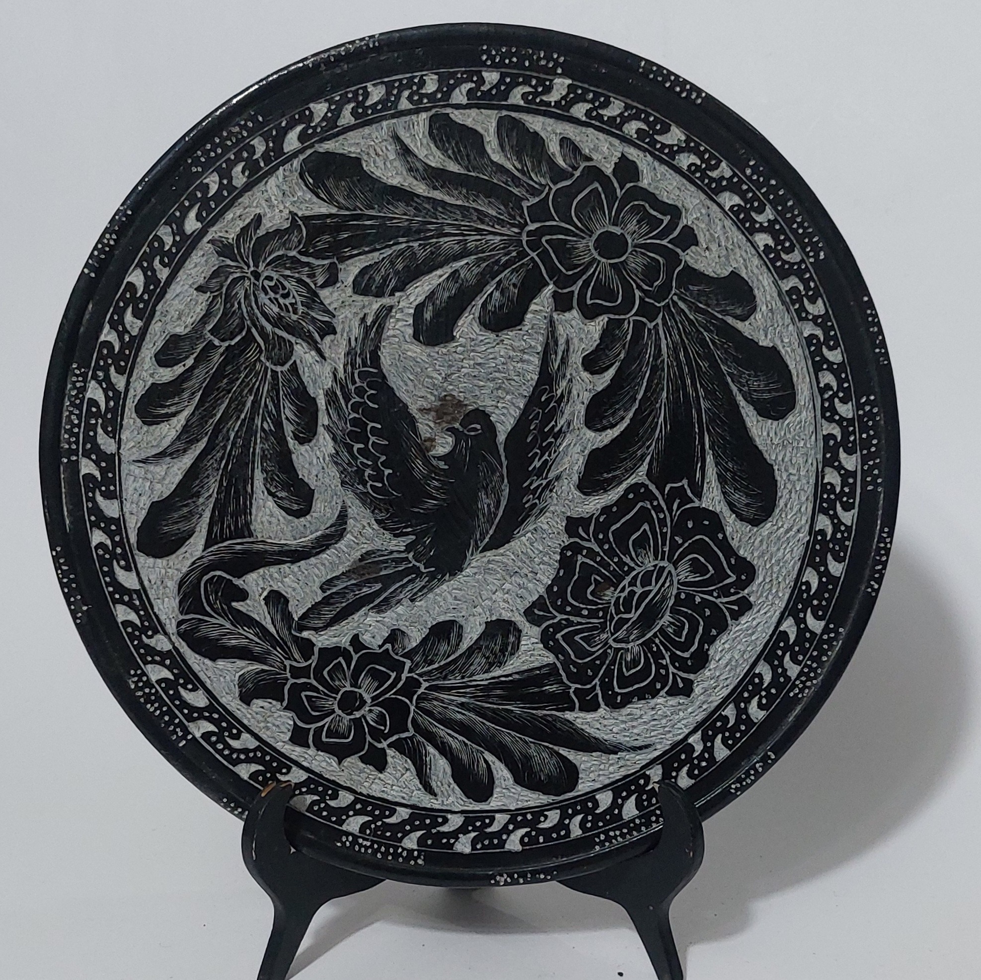 دیوارکوب سنگی دست تراش