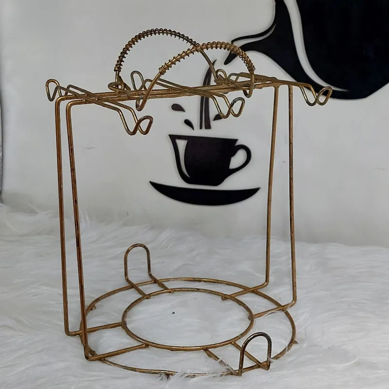 استند فنجان و نعلبکی فلزی