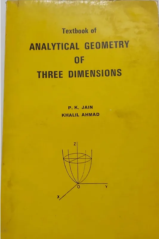 Textbook of analytical geometry of tree dimensions