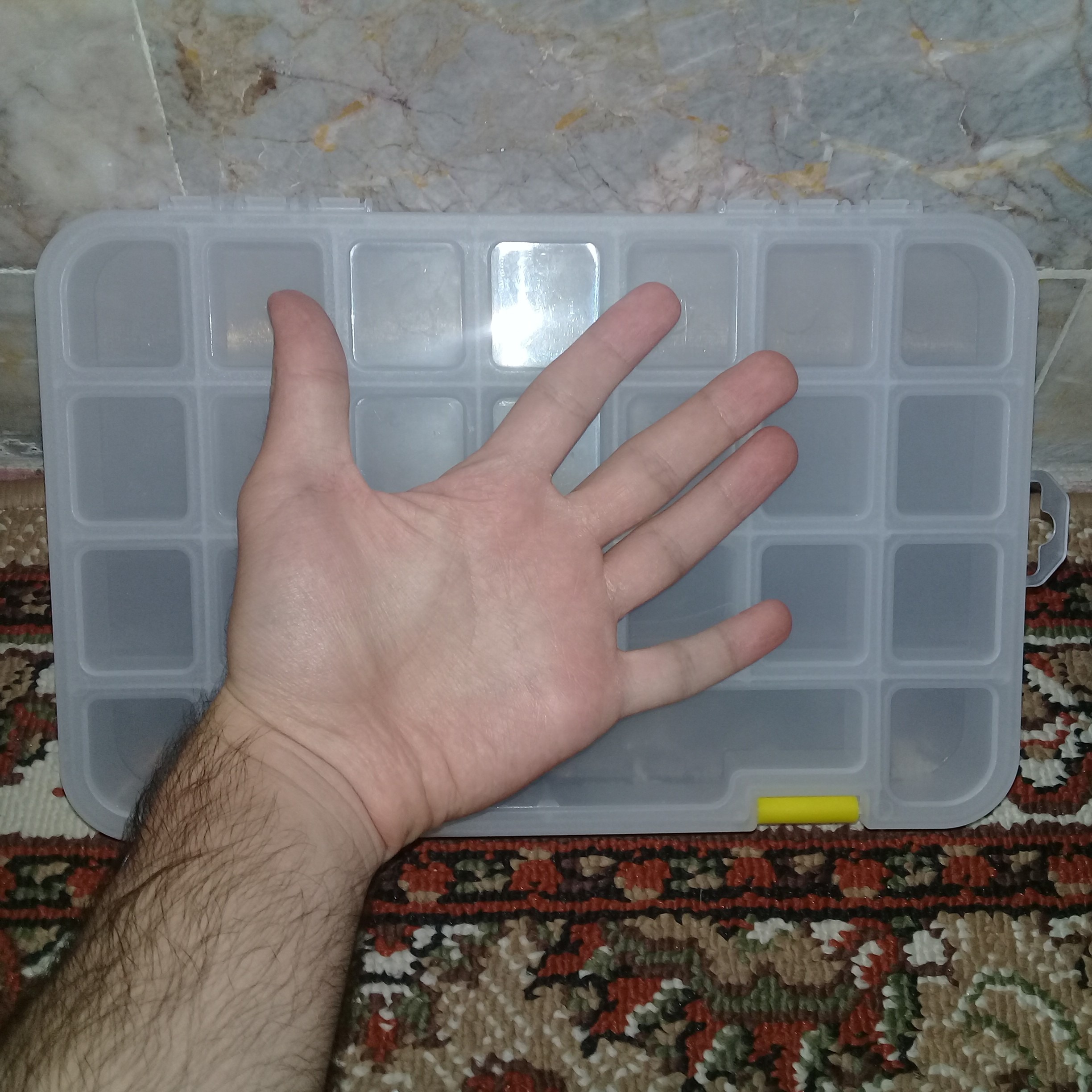 جعبه ابزار 24 خانه قطعات یا قرص