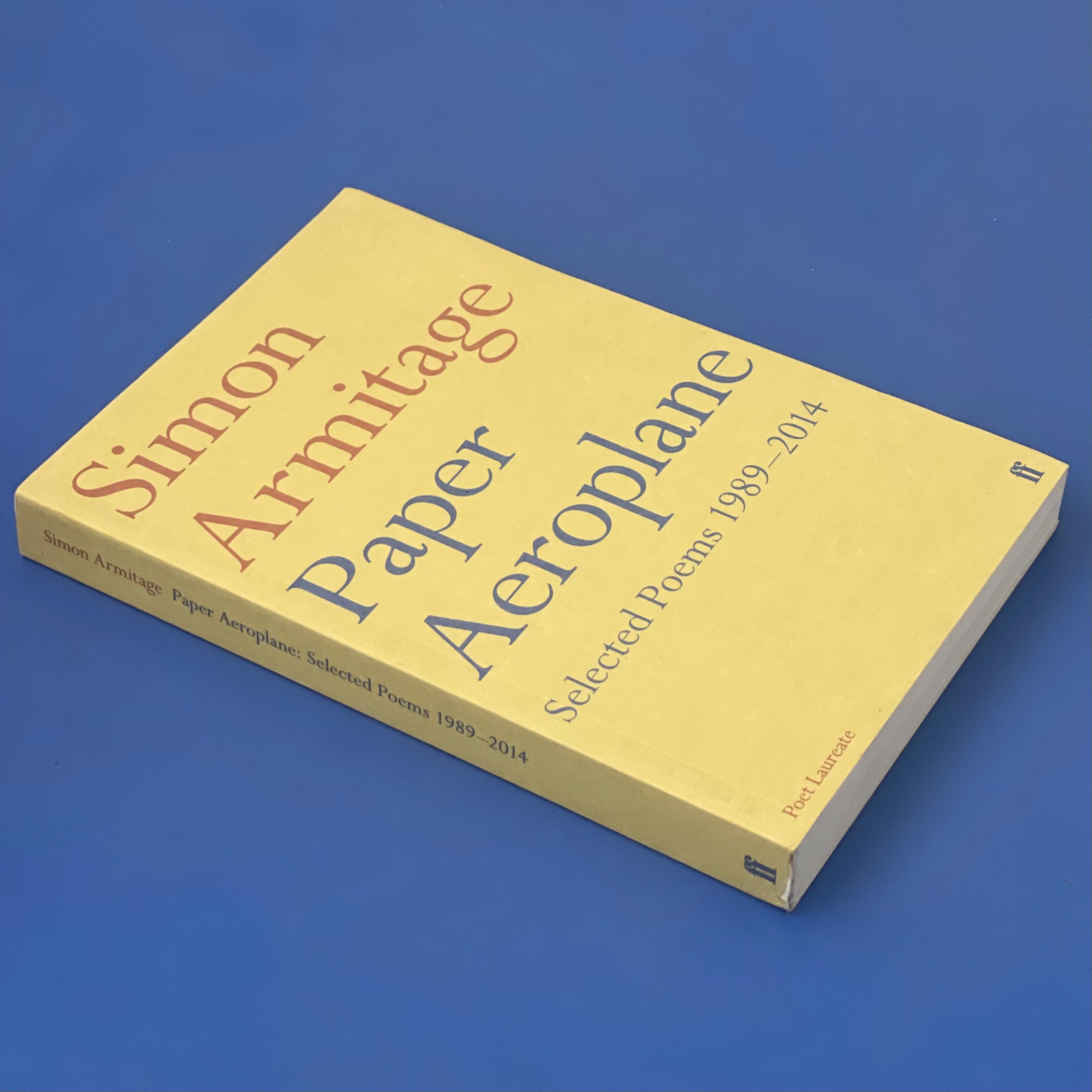 IFQ Paper Aeroplane Poems of Simon Armitage