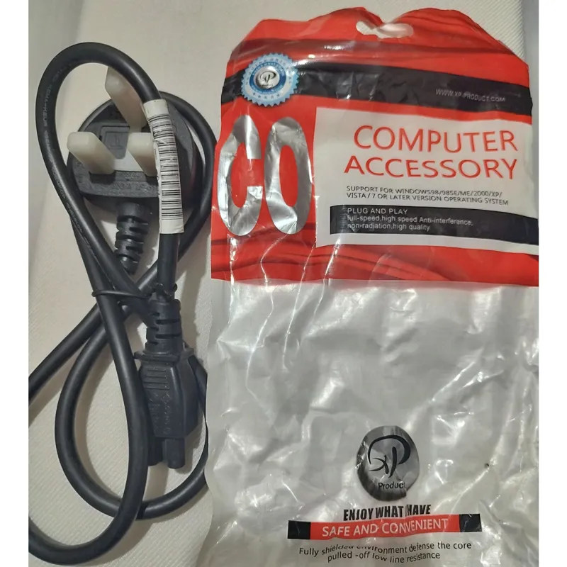 کابل برق سه فیش اصل آلمانی مخصوص کامپیوتروغیره