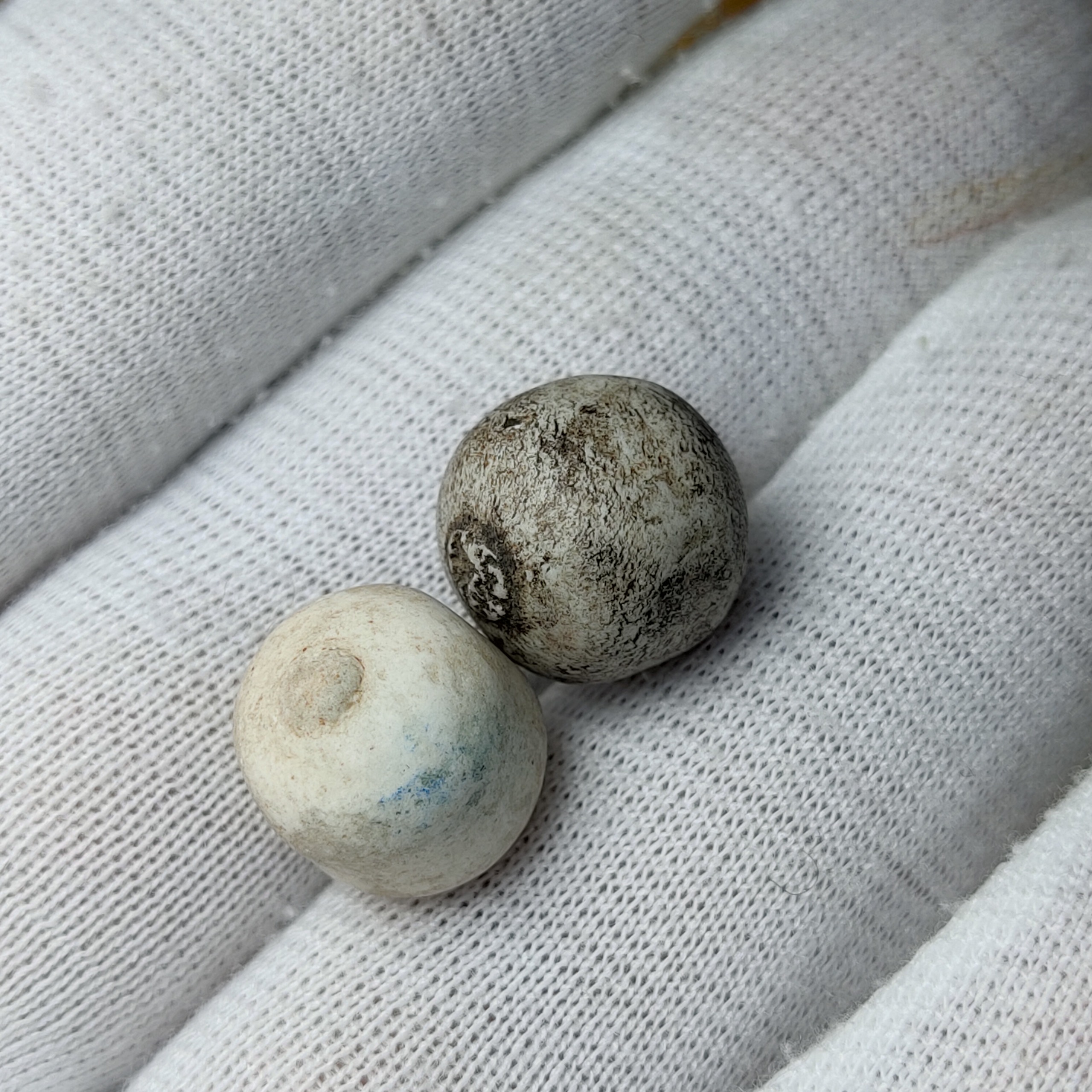 دو عدد سنگ الماس آسیاب کوچک کمیاب