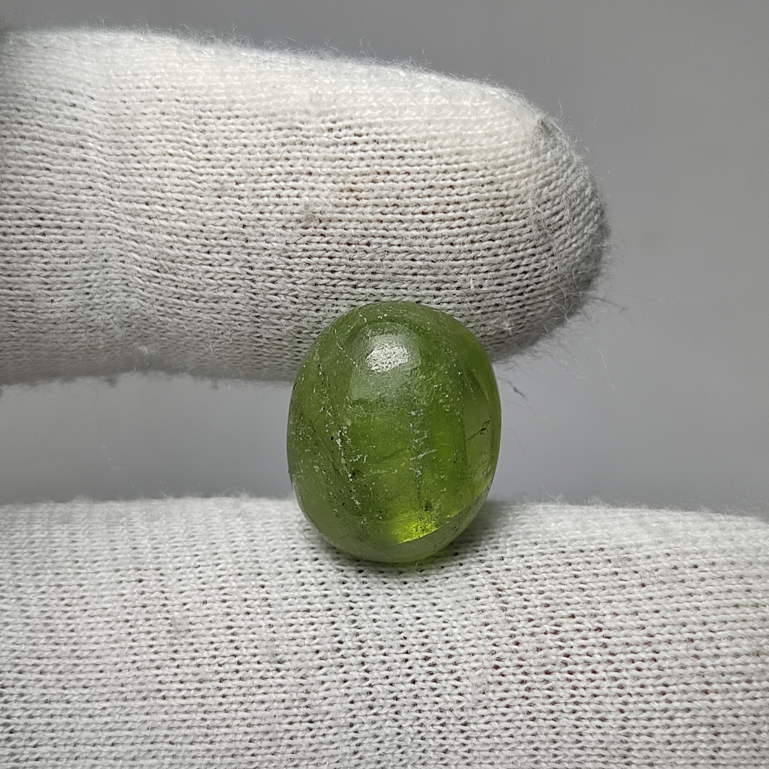 نگین 11 قیراطی بلور سنگ زبرجد معدنی تراش دامله