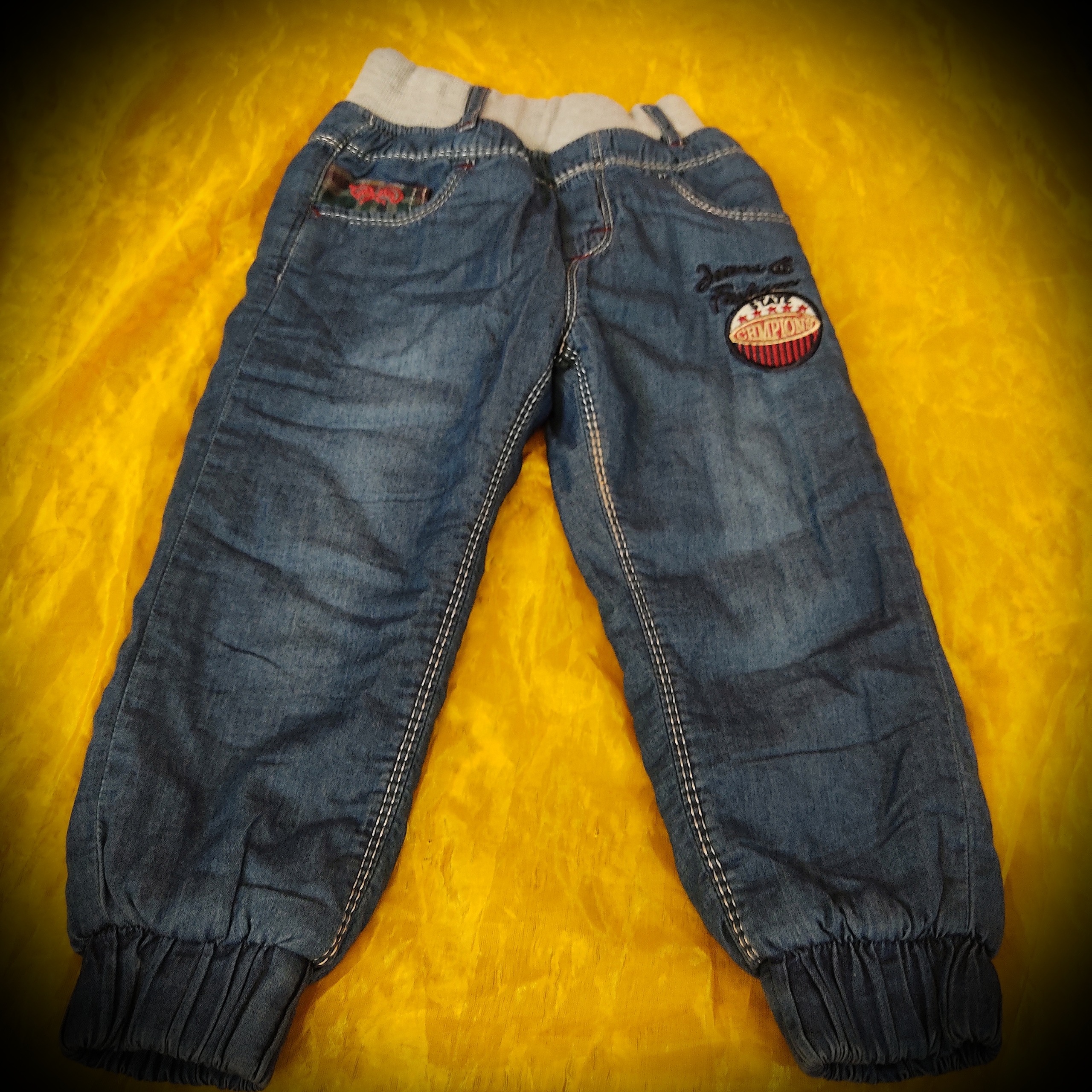 شلوار جین زمستونی مناسب سن3تا 4