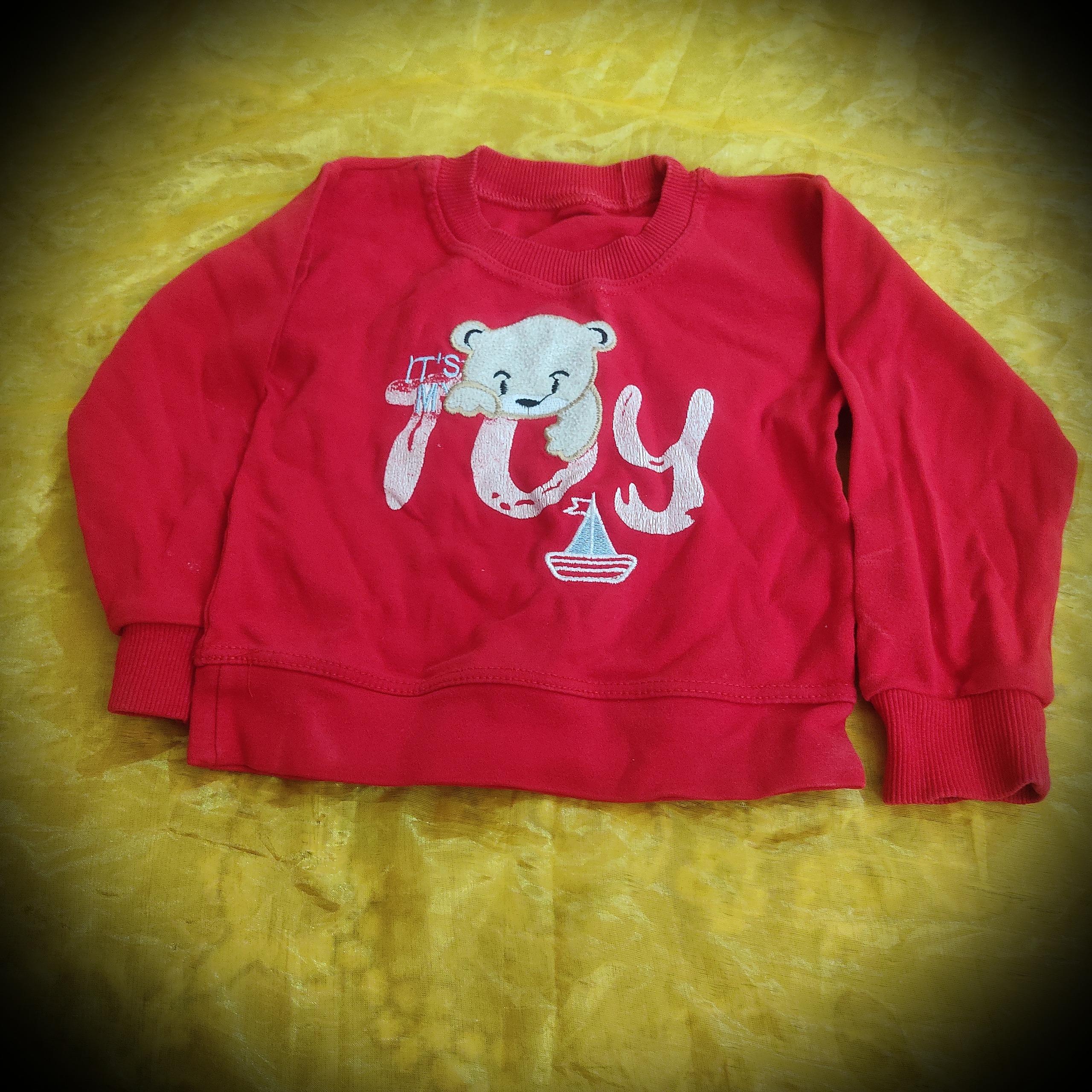 بلوز.قرمز  بچگانه سایز35